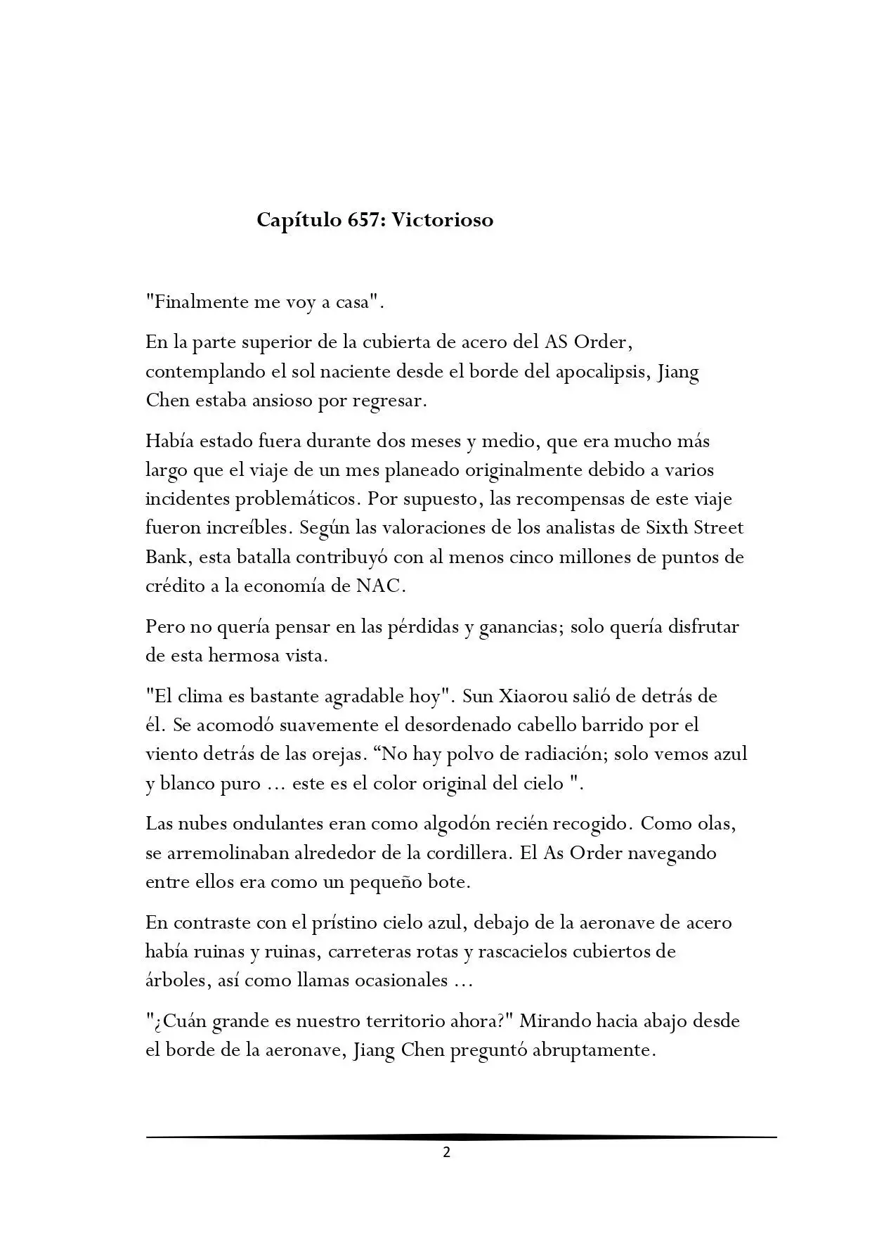 Tengo una Mansion en el mundo Post-apocaliptico (Novela) - Capítulo 657 - Página 2 - LectorTMOo