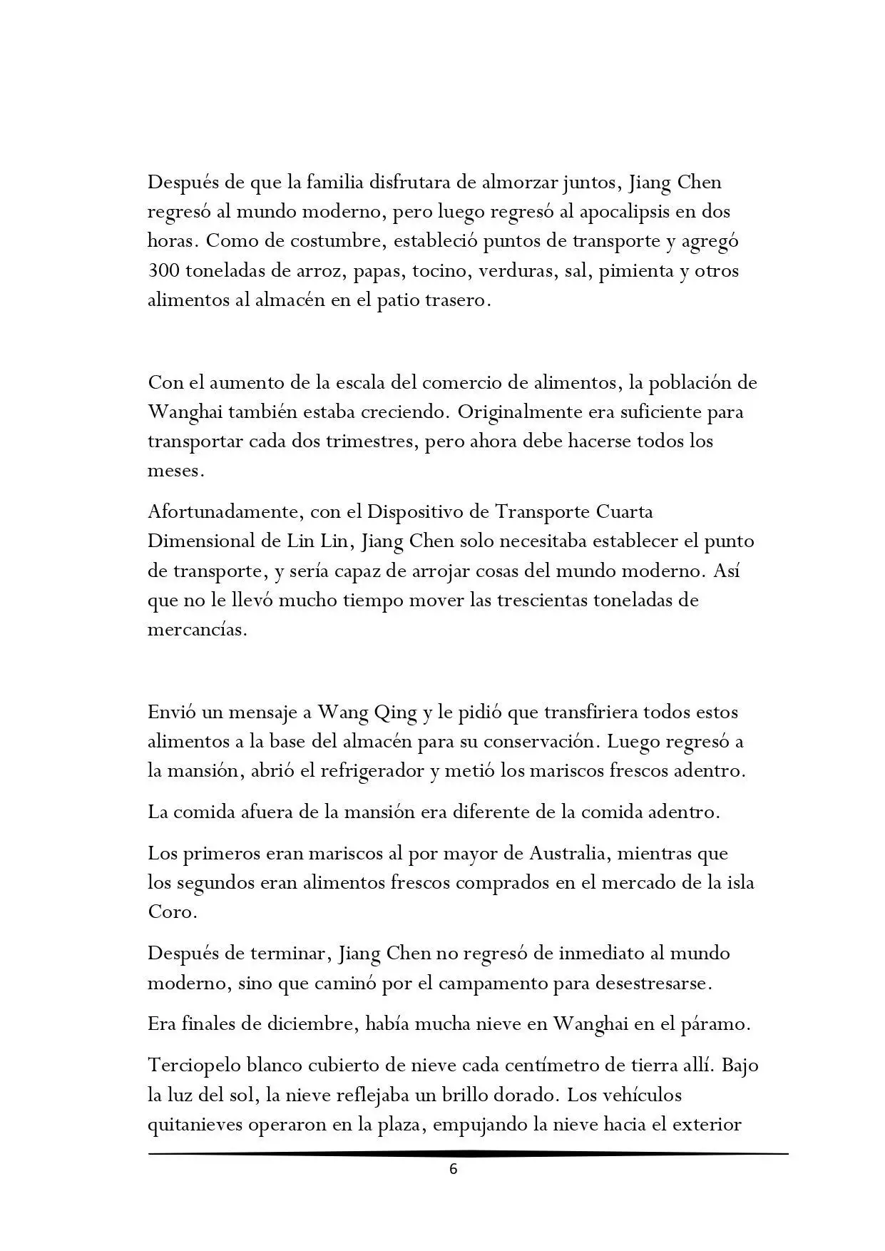 Tengo una Mansion en el mundo Post-apocaliptico (Novela) - Capítulo 705 - Página 6 - LectorTMOo