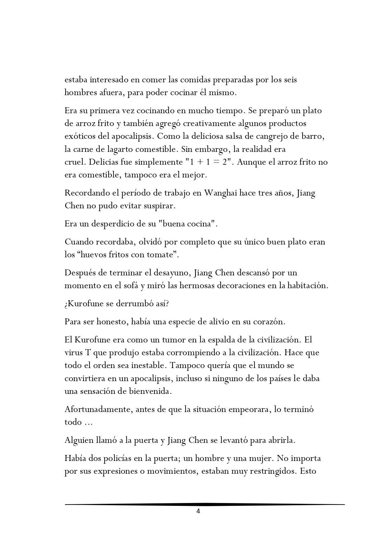 Tengo una Mansion en el mundo Post-apocaliptico (Novela) - Capítulo 717 - Página 4 - LectorTMOo