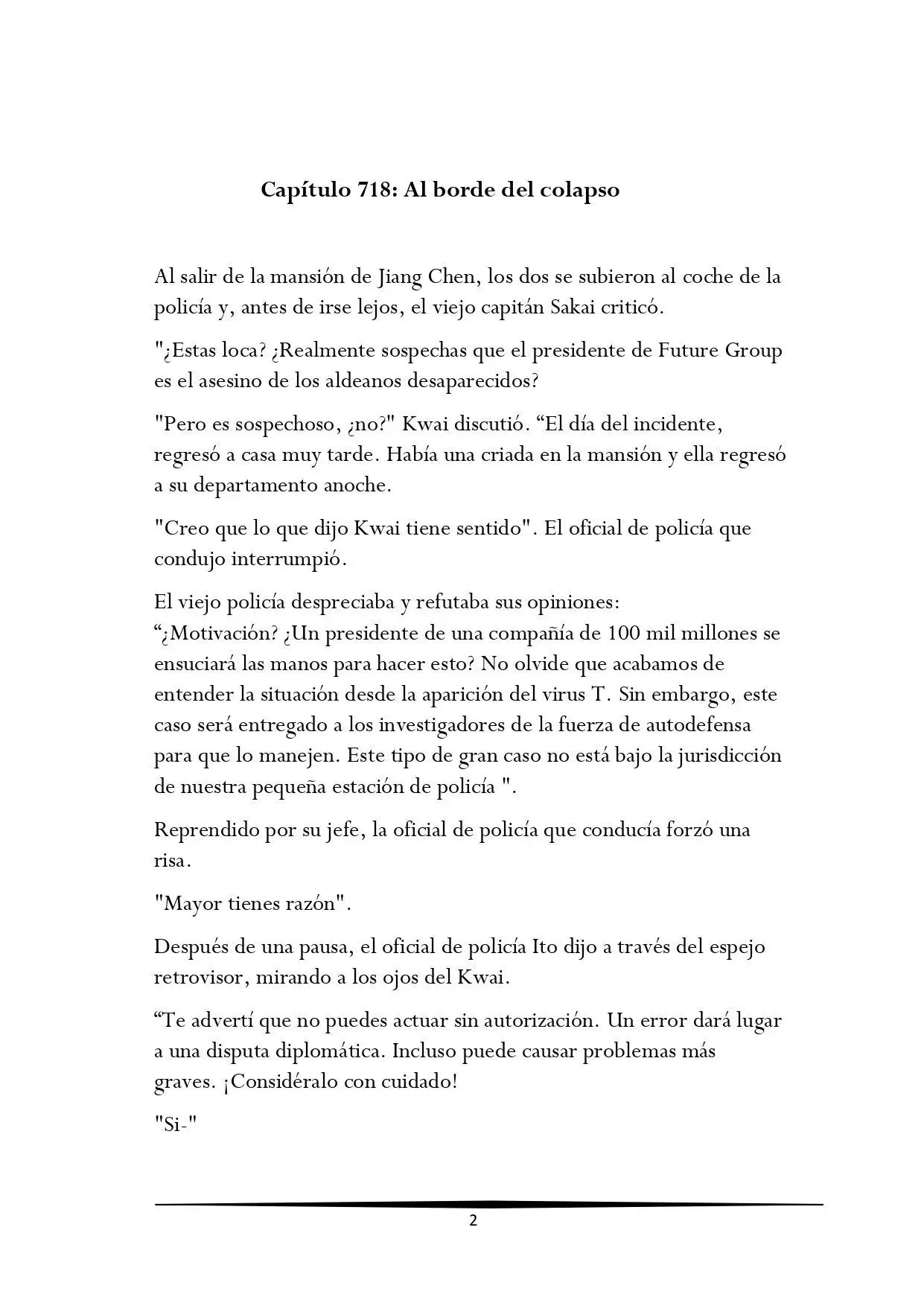 Tengo una Mansion en el mundo Post-apocaliptico (Novela) - Capítulo 718 - Página 2 - LectorTMOo