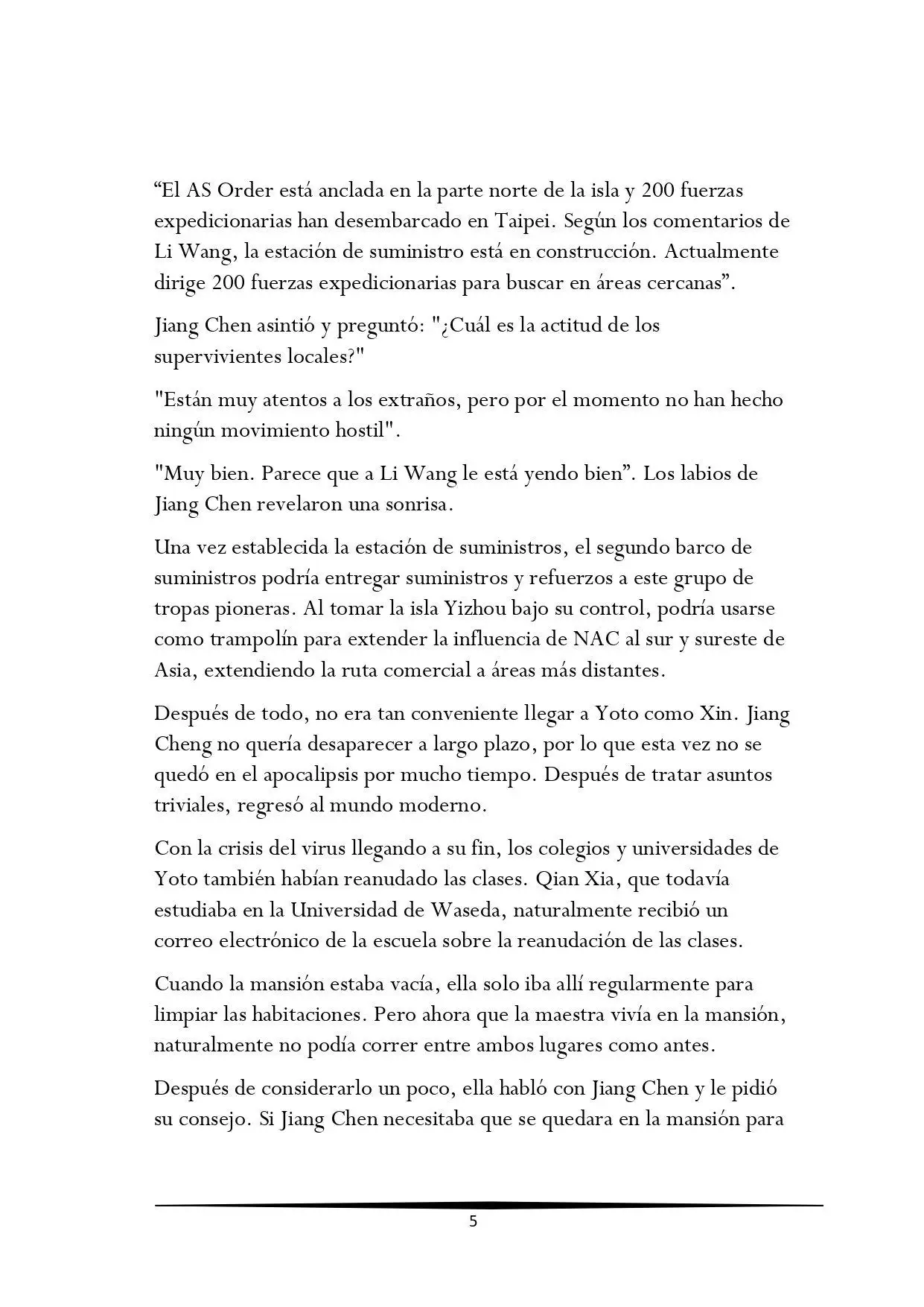 Tengo una Mansion en el mundo Post-apocaliptico (Novela) - Capítulo 723 - Página 5 - LectorTMOo