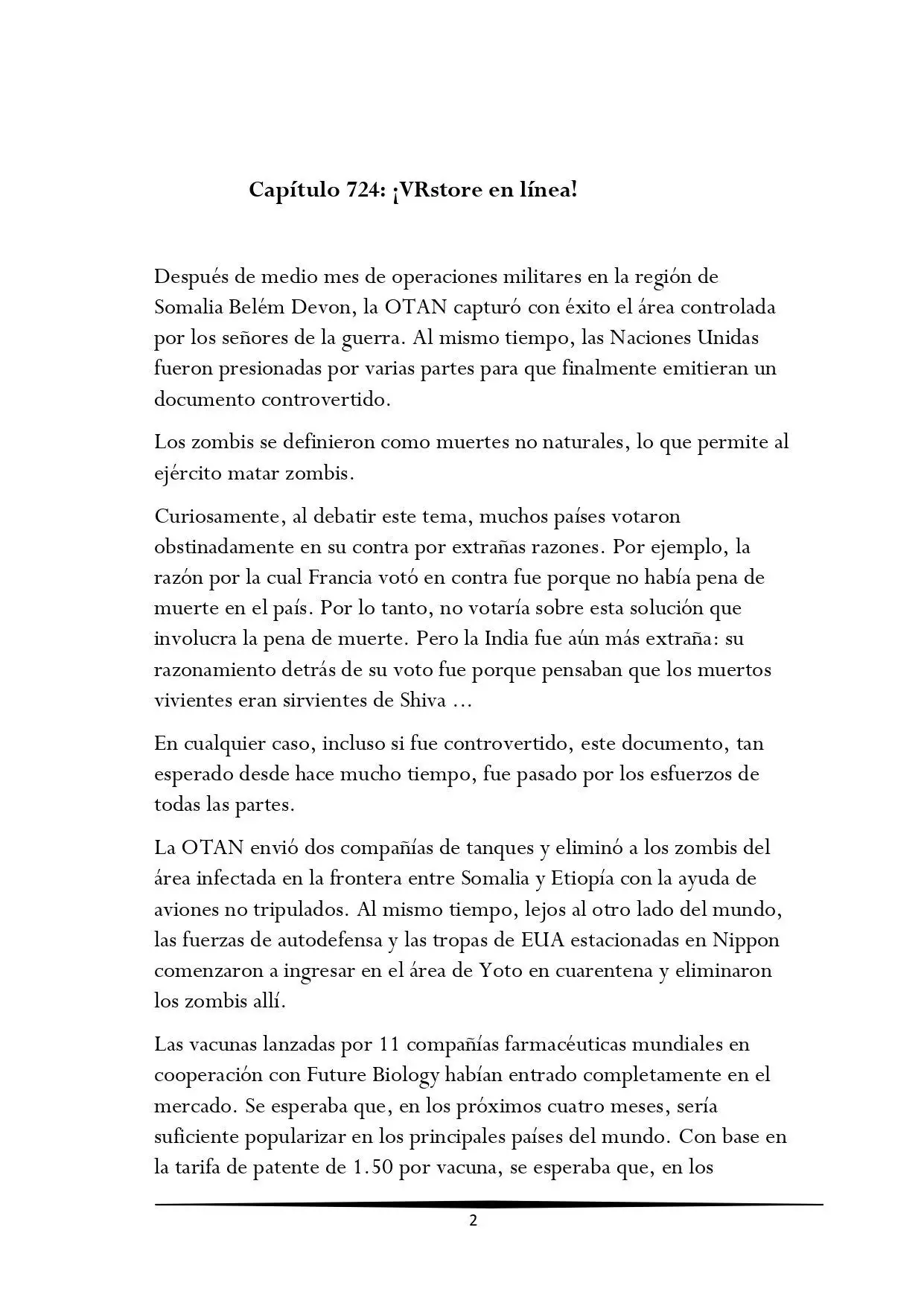 Tengo una Mansion en el mundo Post-apocaliptico (Novela) - Capítulo 724 - Página 2 - LectorTMOo