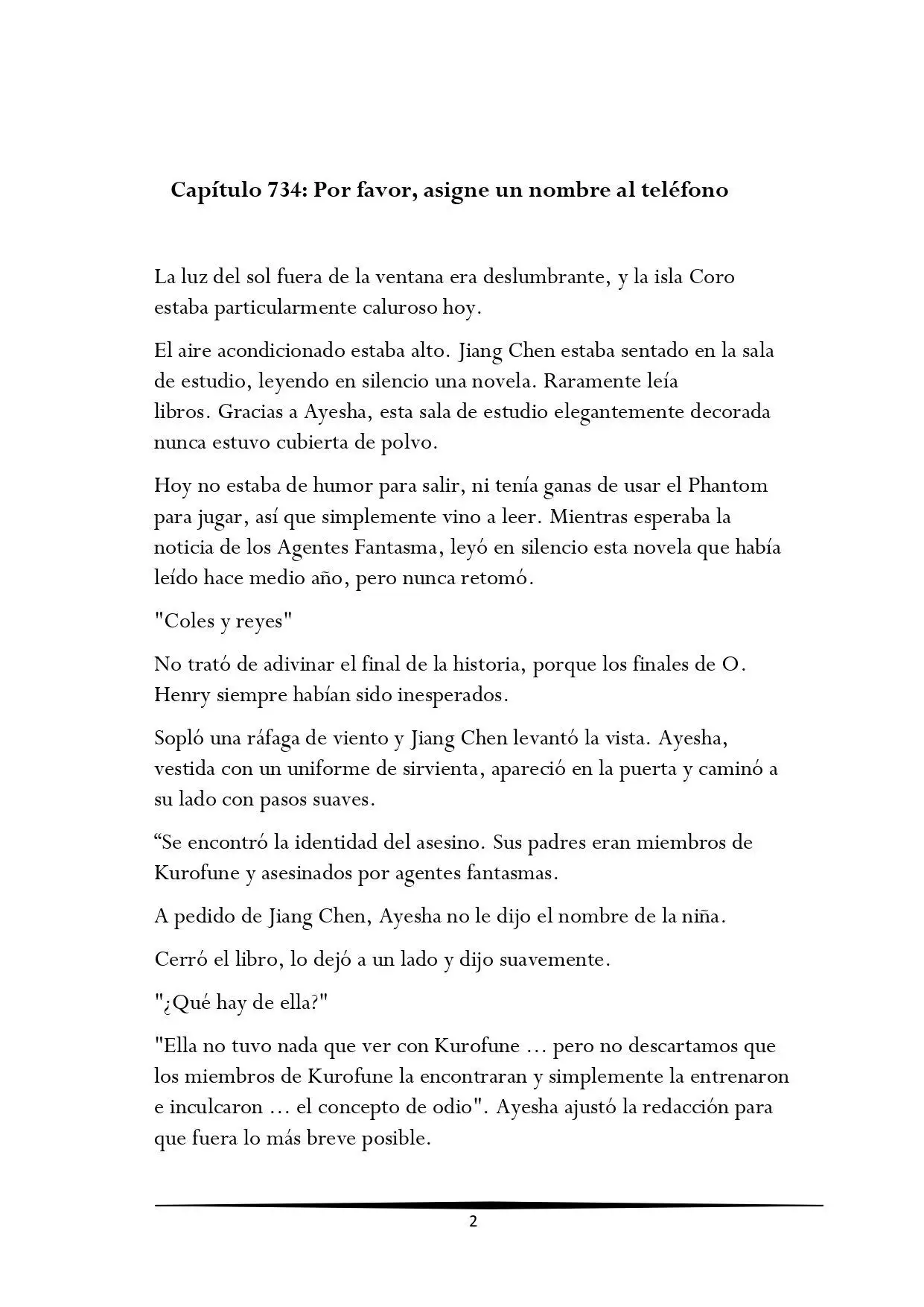 Tengo una Mansion en el mundo Post-apocaliptico (Novela) - Capítulo 734 - Página 2 - LectorTMOo