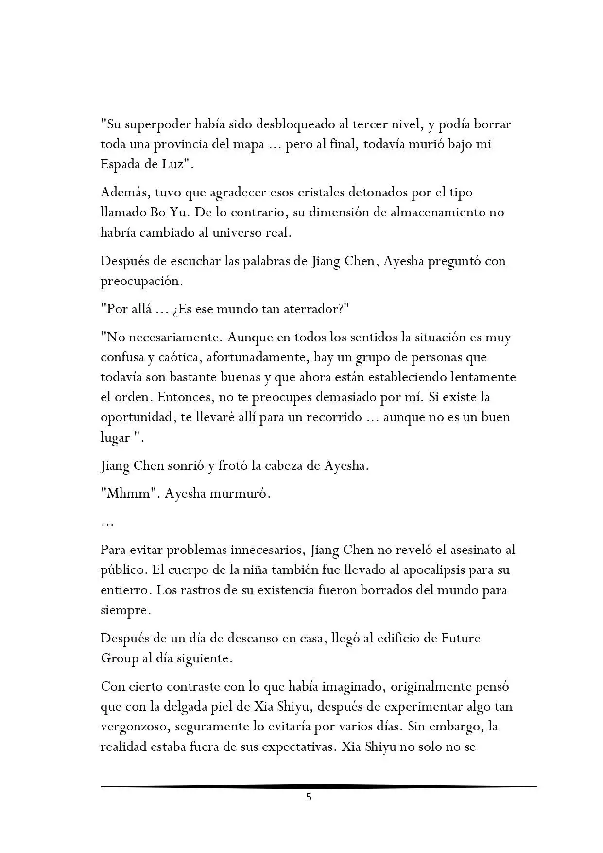 Tengo una Mansion en el mundo Post-apocaliptico (Novela) - Capítulo 734 - Página 5 - LectorTMOo
