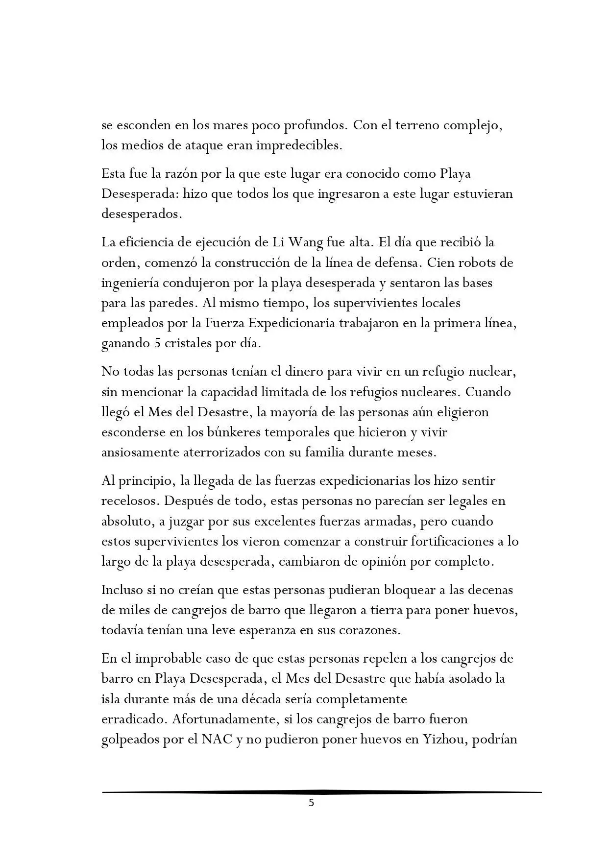 Tengo una Mansion en el mundo Post-apocaliptico (Novela) - Capítulo 742 - Página 5 - LectorTMOo