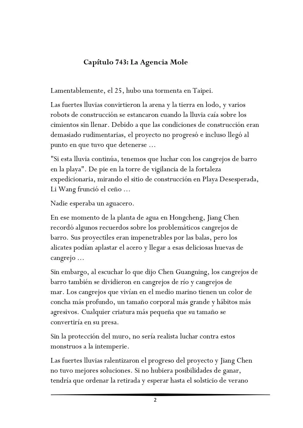 Tengo una Mansion en el mundo Post-apocaliptico (Novela) - Capítulo 743 - Página 2 - LectorTMOo