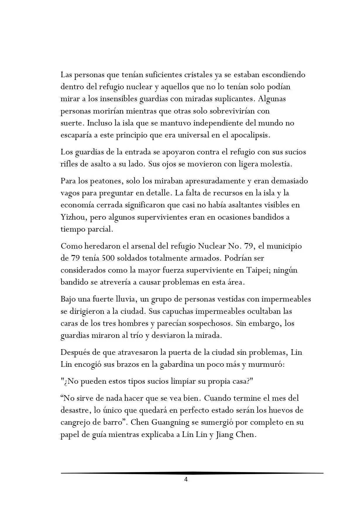 Tengo una Mansion en el mundo Post-apocaliptico (Novela) - Capítulo 743 - Página 4 - LectorTMOo