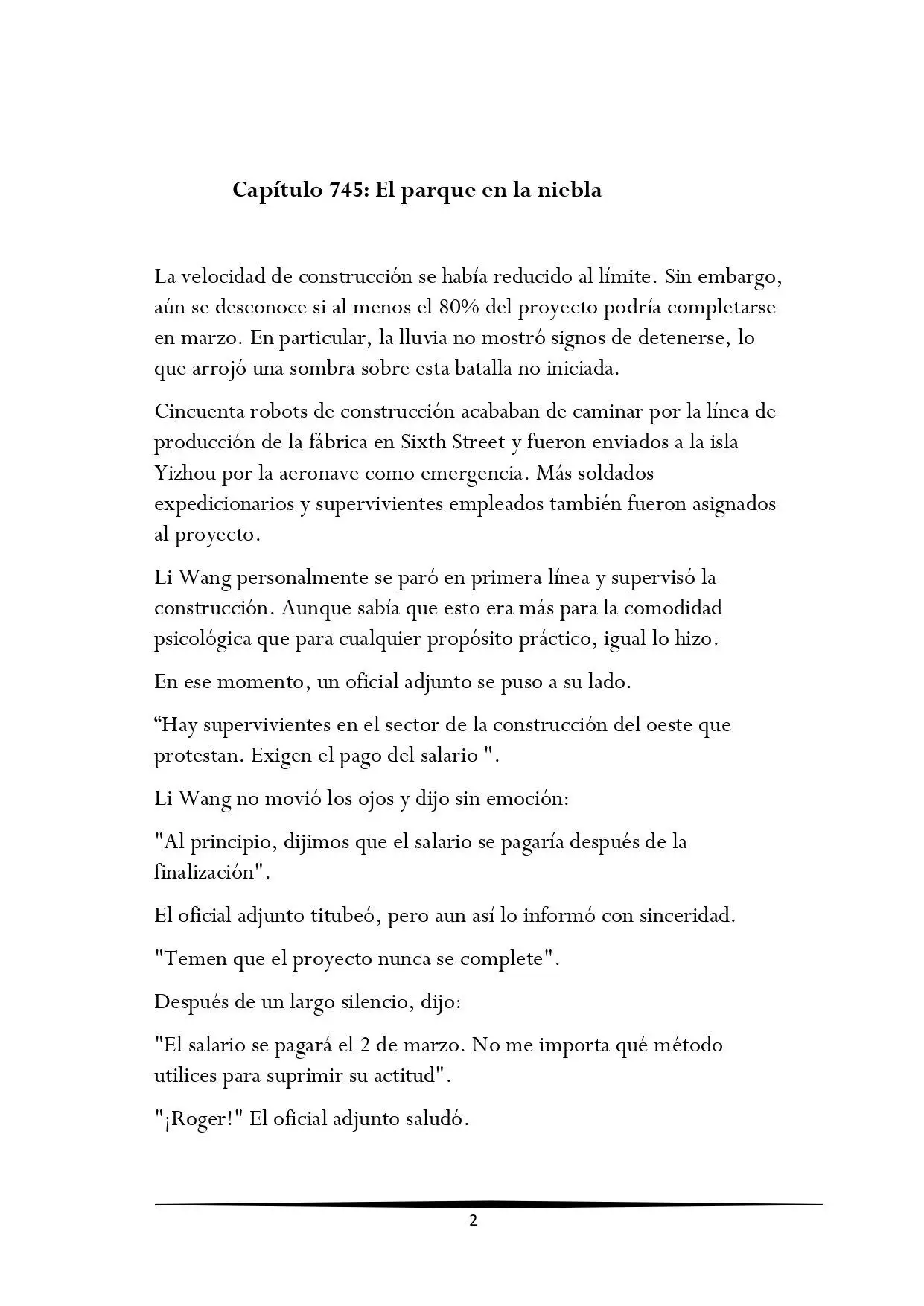 Tengo una Mansion en el mundo Post-apocaliptico (Novela) - Capítulo 745 - Página 2 - LectorTMOo