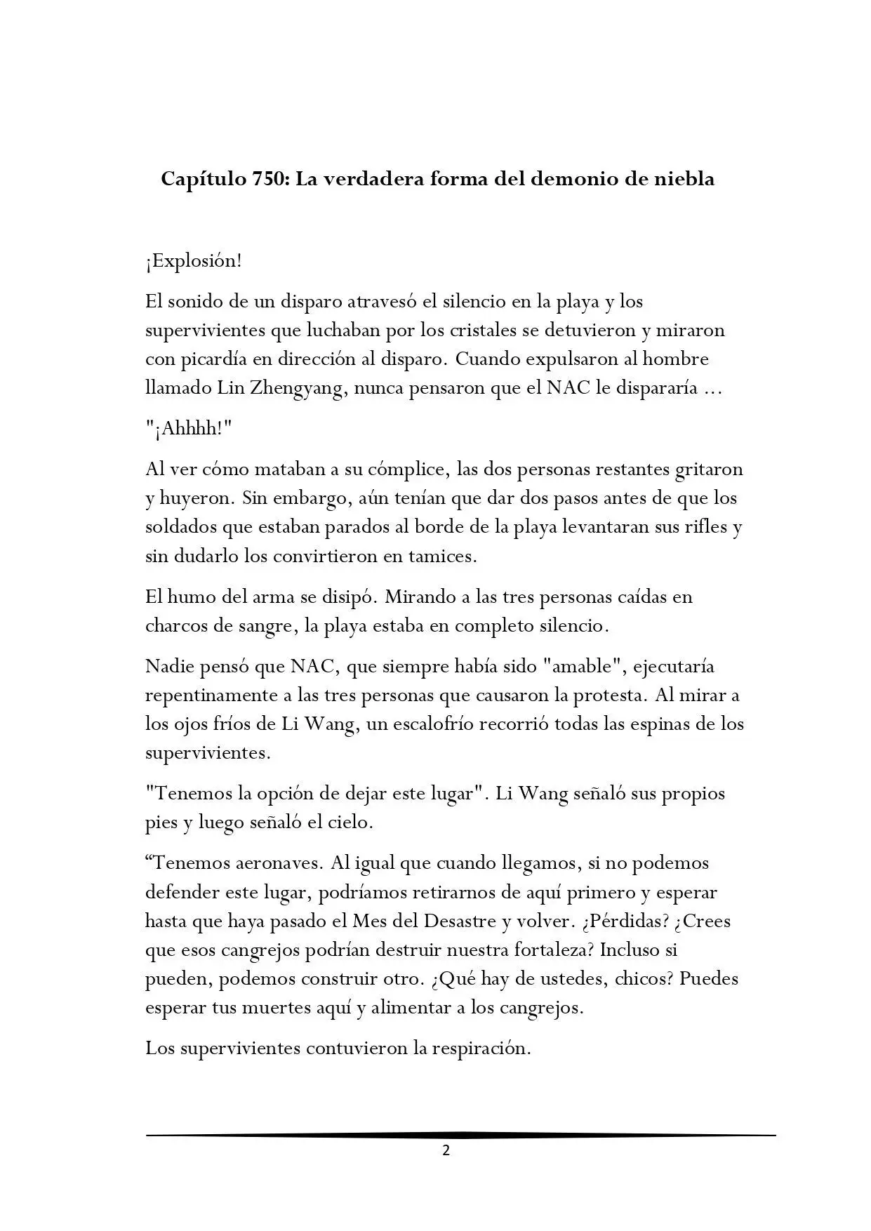 Tengo una Mansion en el mundo Post-apocaliptico (Novela) - Capítulo 750 - Página 2 - LectorTMOo