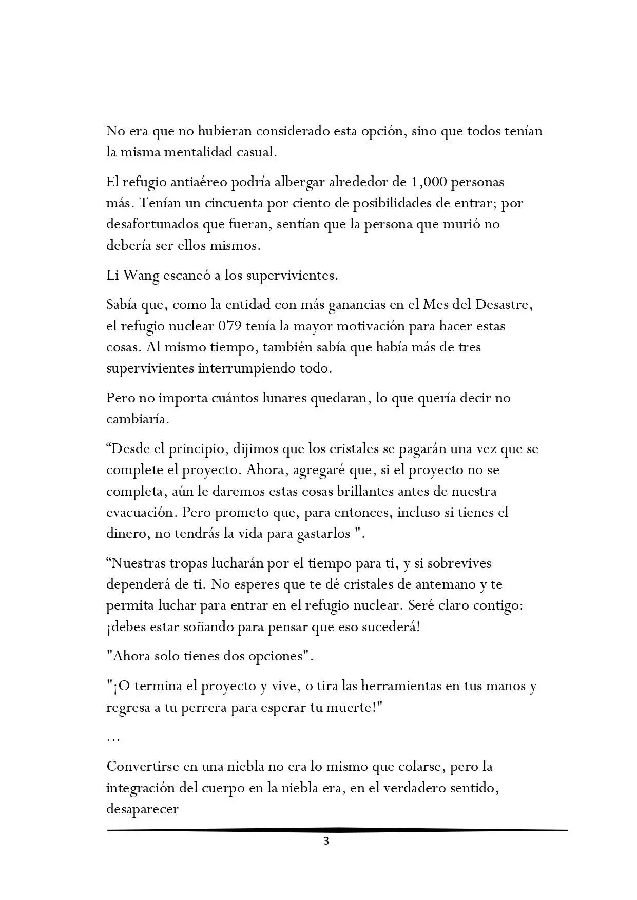 Tengo una Mansion en el mundo Post-apocaliptico (Novela) - Capítulo 750 - Página 3 - LectorTMOo