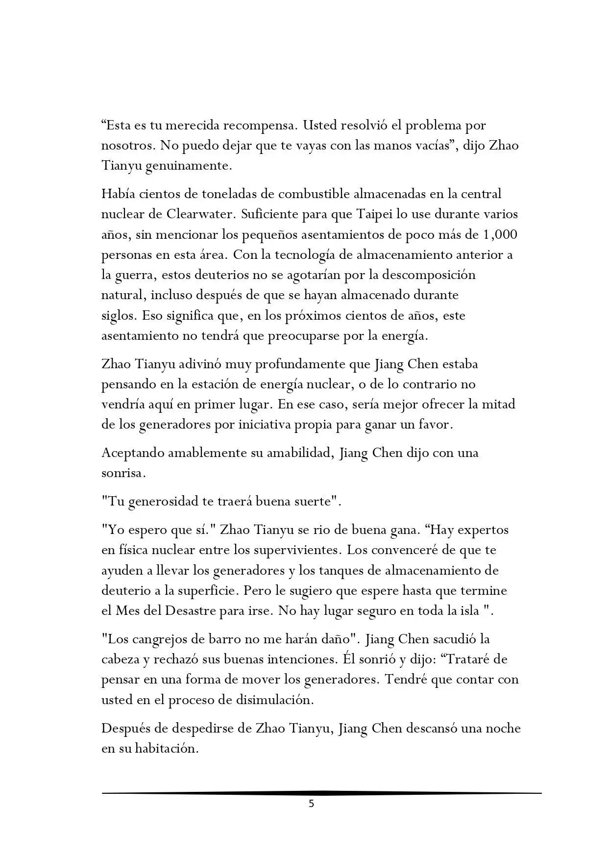 Tengo una Mansion en el mundo Post-apocaliptico (Novela) - Capítulo 752 - Página 5 - LectorTMOo