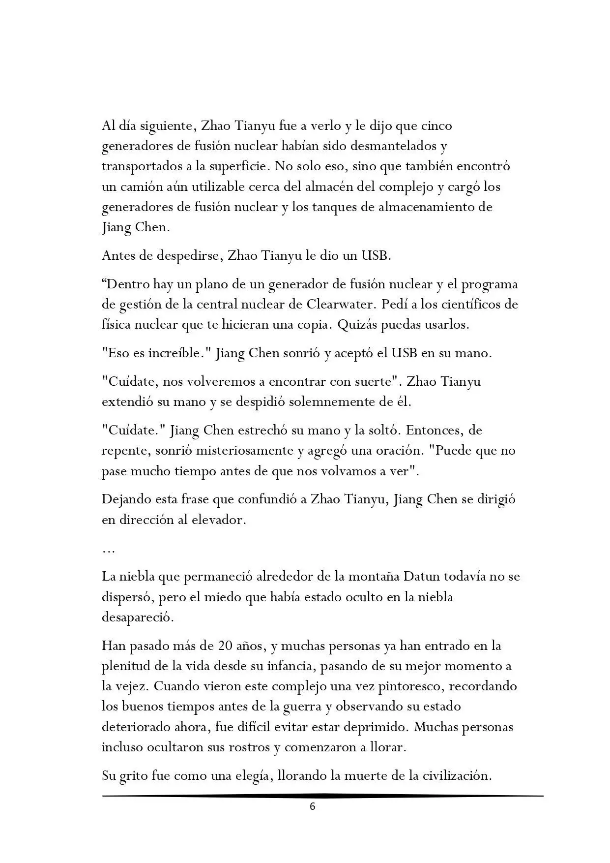 Tengo una Mansion en el mundo Post-apocaliptico (Novela) - Capítulo 752 - Página 6 - LectorTMOo