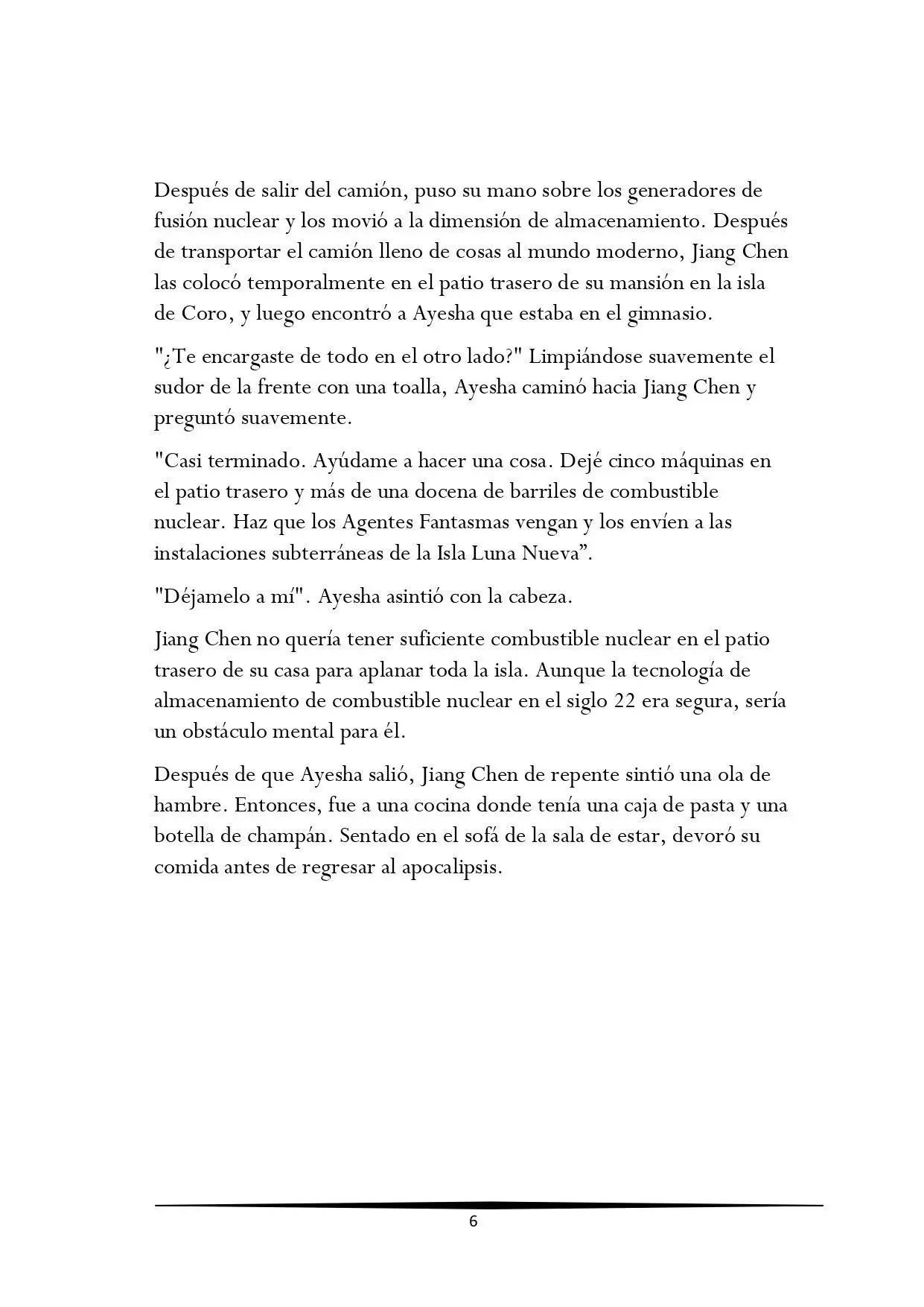 Tengo una Mansion en el mundo Post-apocaliptico (Novela) - Capítulo 753 - Página 6 - LectorTMOo