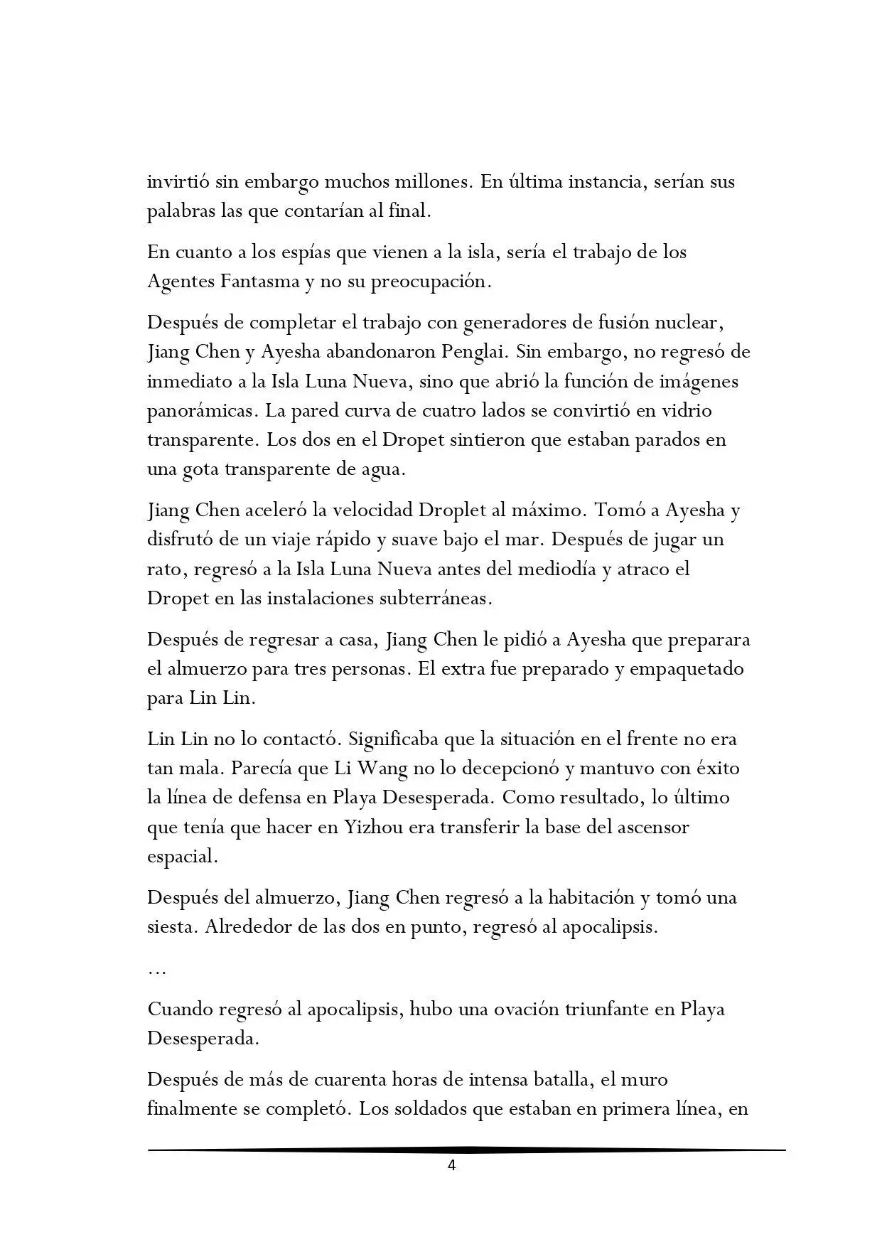 Tengo una Mansion en el mundo Post-apocaliptico (Novela) - Capítulo 756 - Página 4 - LectorTMOo