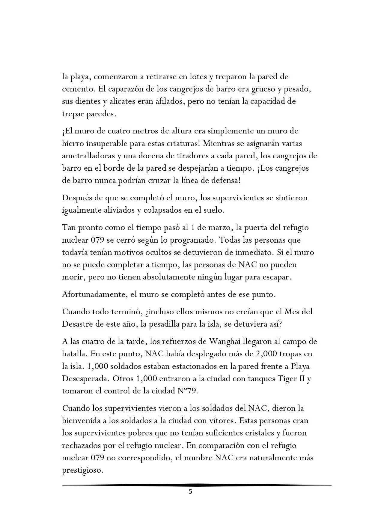 Tengo una Mansion en el mundo Post-apocaliptico (Novela) - Capítulo 756 - Página 5 - LectorTMOo