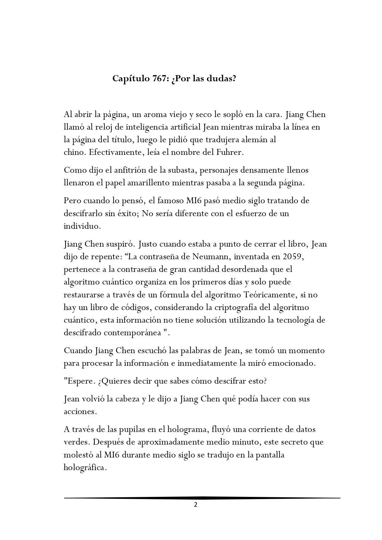 Tengo una Mansion en el mundo Post-apocaliptico (Novela) - Capítulo 767 - Página 2 - LectorTMOo