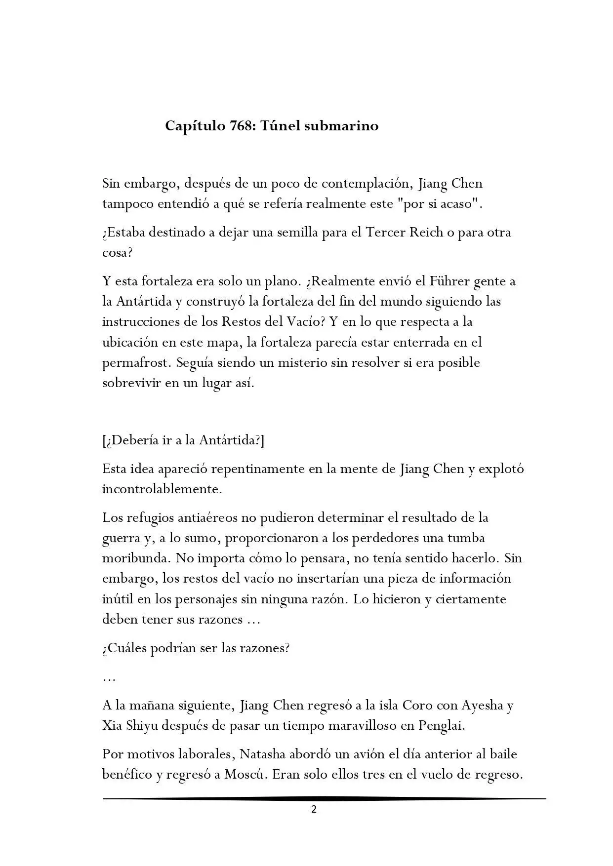 Tengo una Mansion en el mundo Post-apocaliptico (Novela) - Capítulo 768 - Página 2 - LectorTMOo