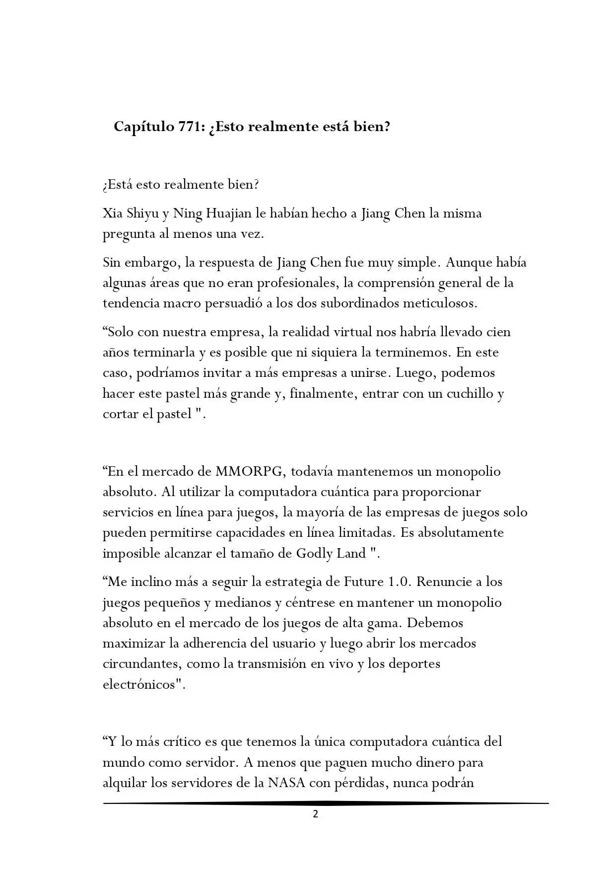 Tengo una Mansion en el mundo Post-apocaliptico (Novela) - Capítulo 771 - Página 2 - LectorTMOo