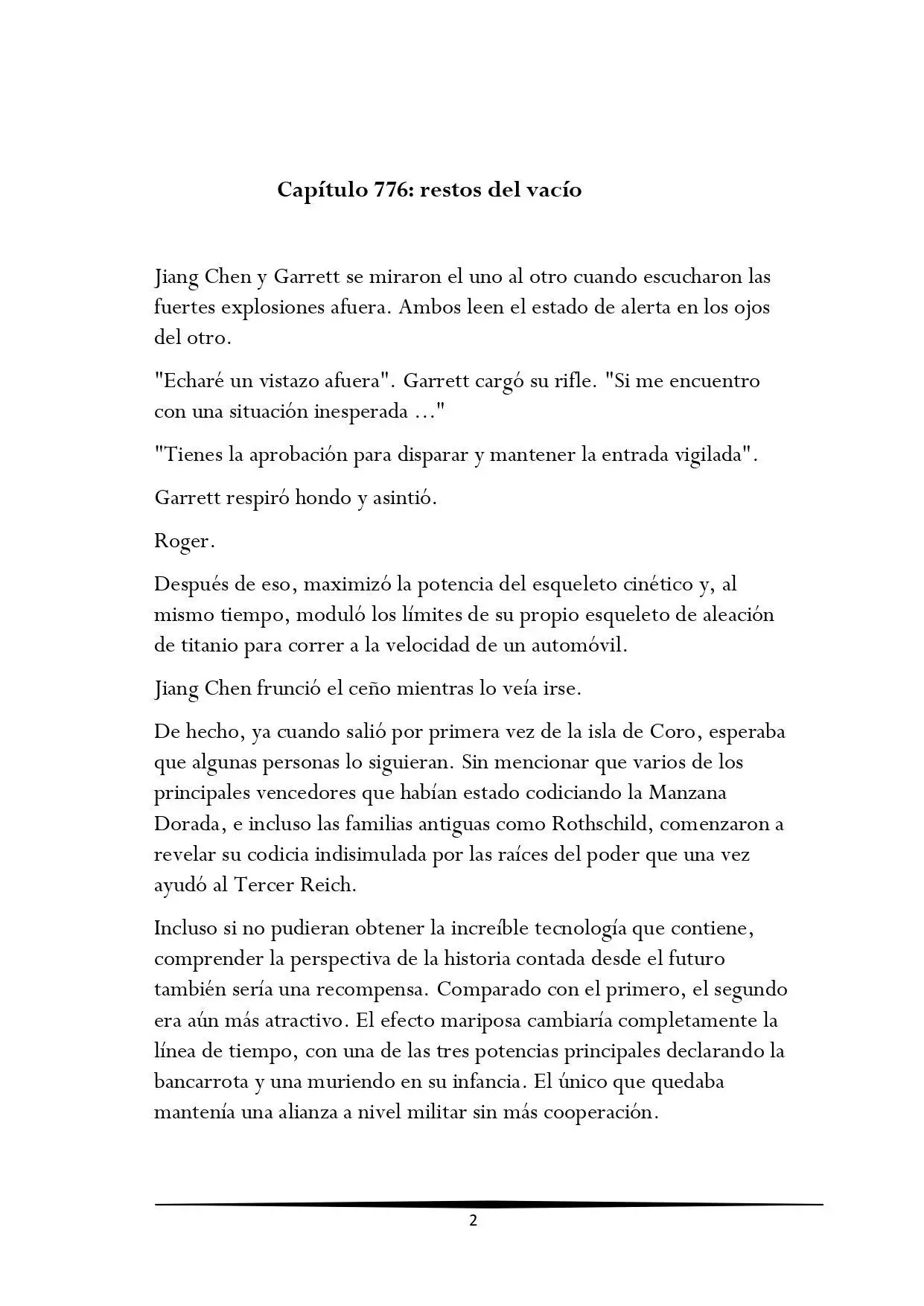 Tengo una Mansion en el mundo Post-apocaliptico (Novela) - Capítulo 776 - Página 2 - LectorTMOo