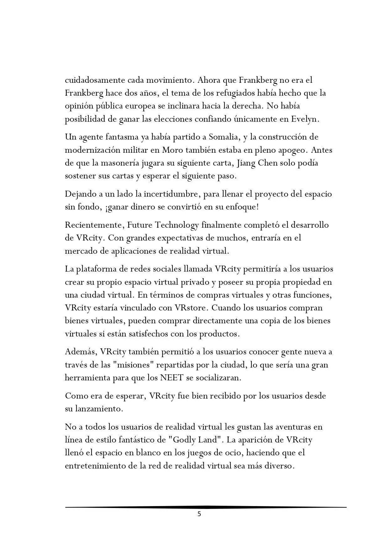 Tengo una Mansion en el mundo Post-apocaliptico (Novela) - Capítulo 800 - Página 5 - LectorTMOo
