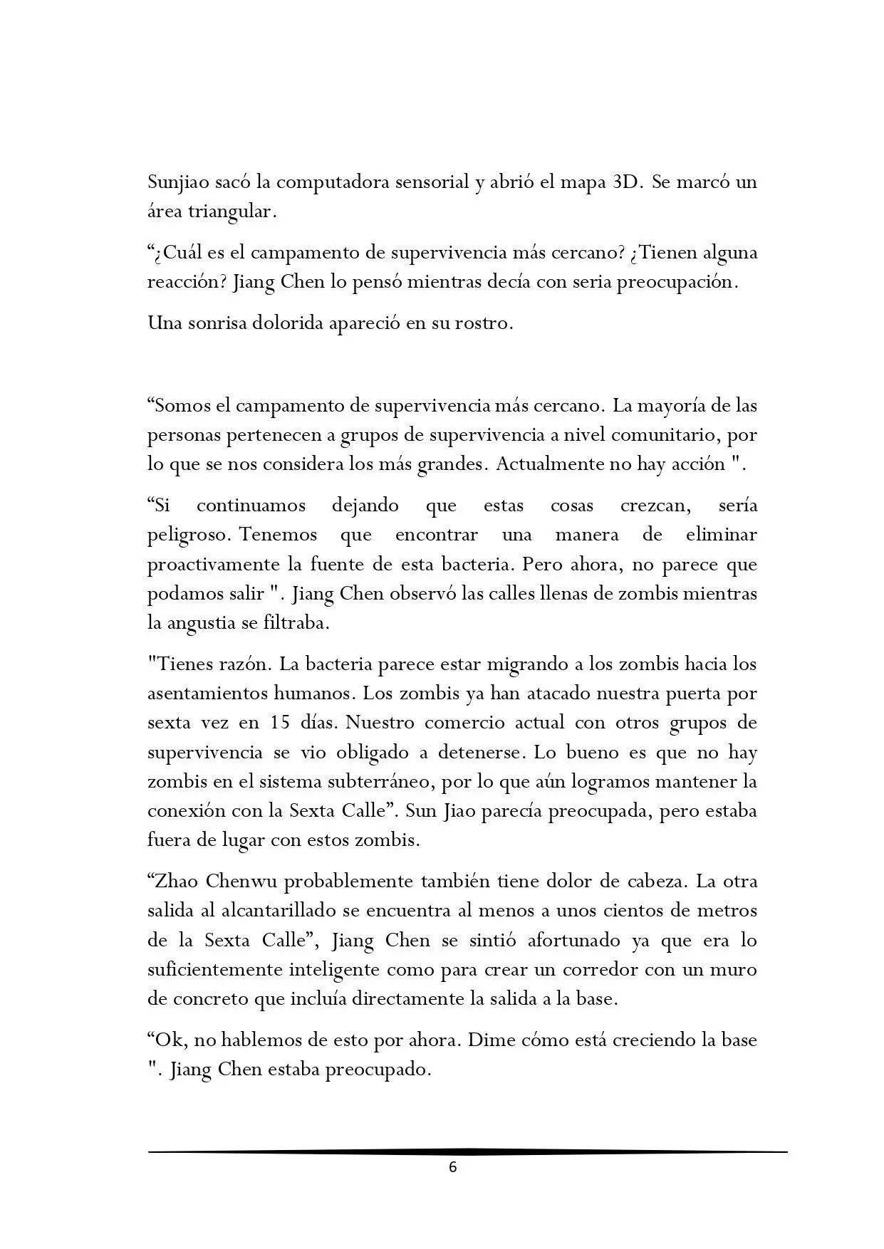 Tengo una Mansion en el mundo Post-apocaliptico (Novela) - Capítulo 81 - Página 6 - LectorTMOo