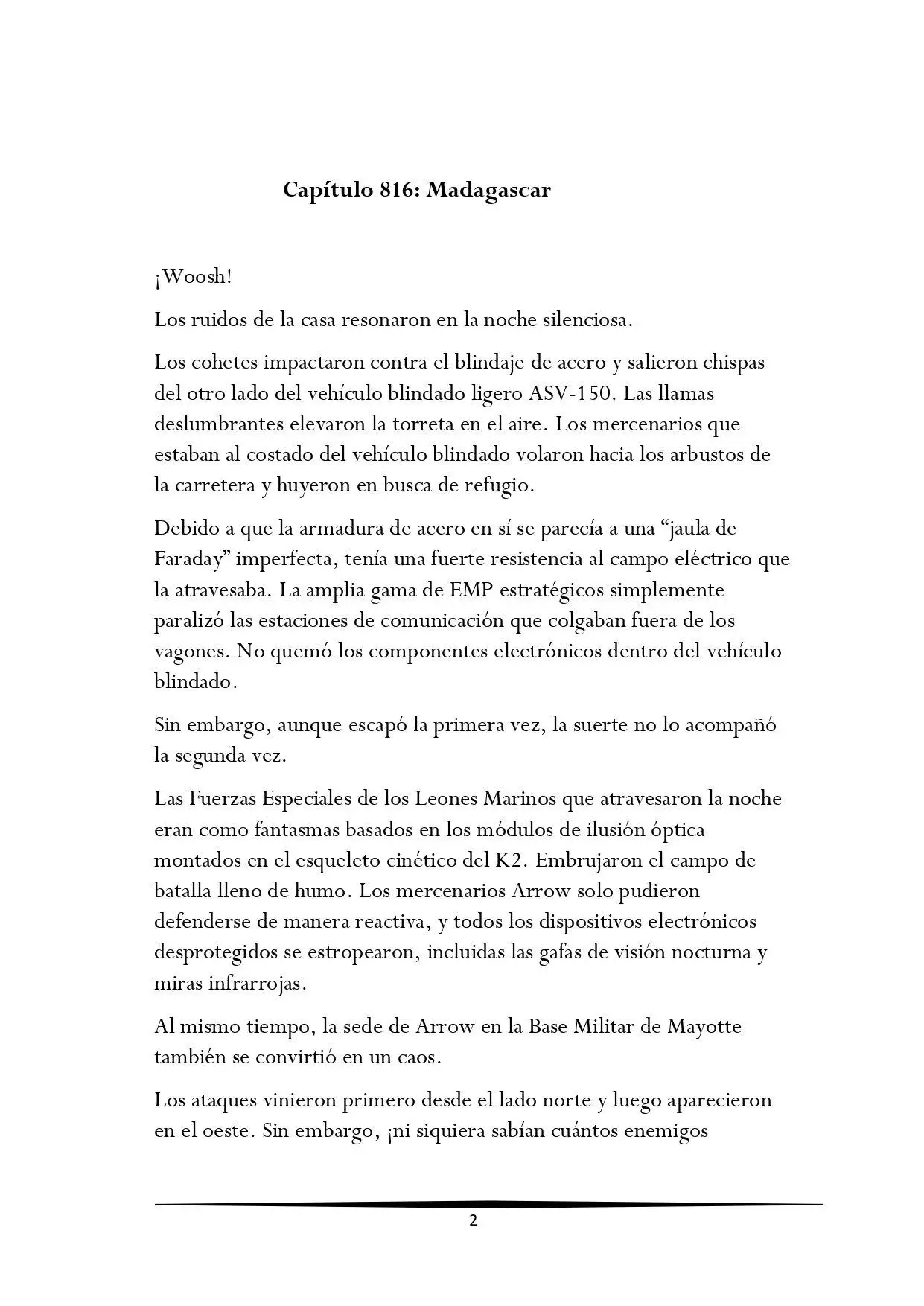 Tengo una Mansion en el mundo Post-apocaliptico (Novela) - Capítulo 816 - Página 2 - LectorTMOo