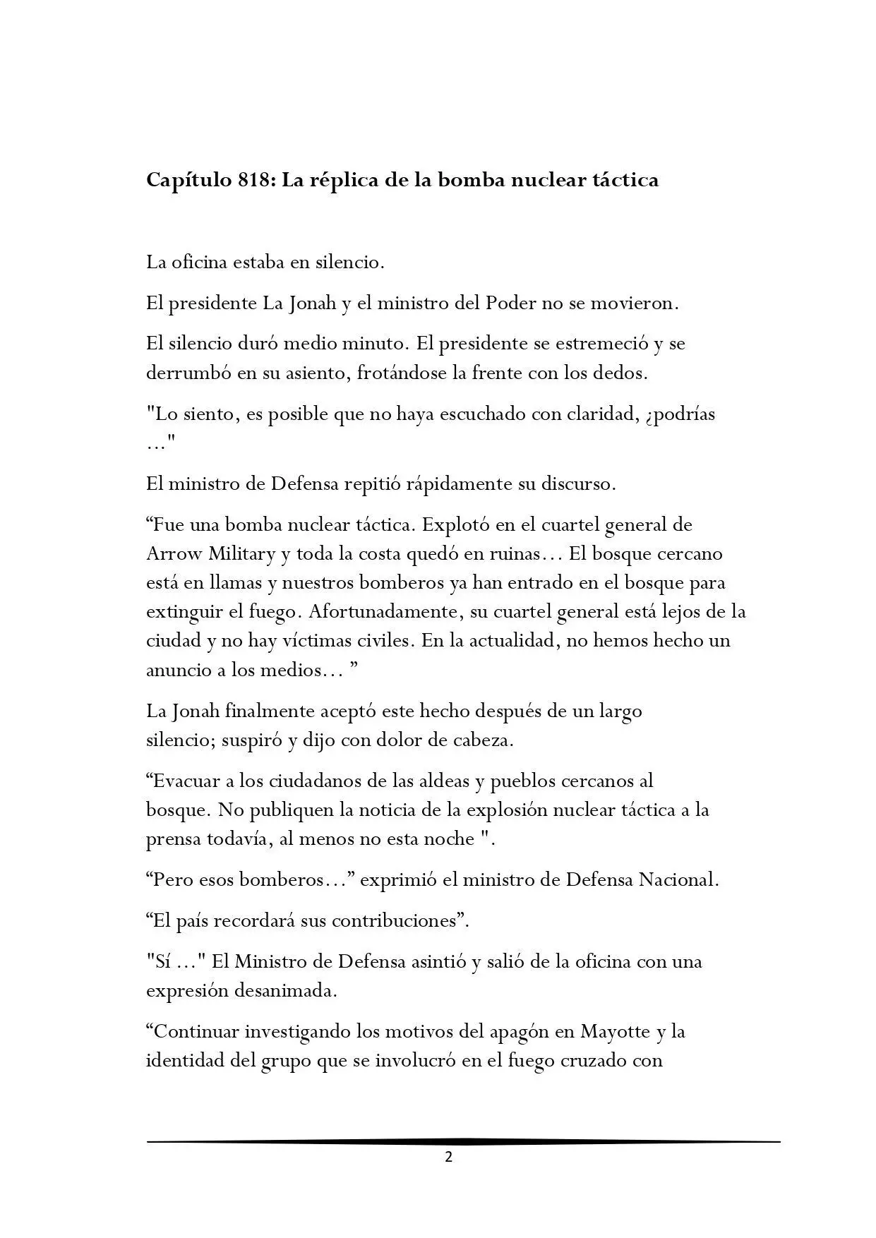 Tengo una Mansion en el mundo Post-apocaliptico (Novela) - Capítulo 818 - Página 2 - LectorTMOo