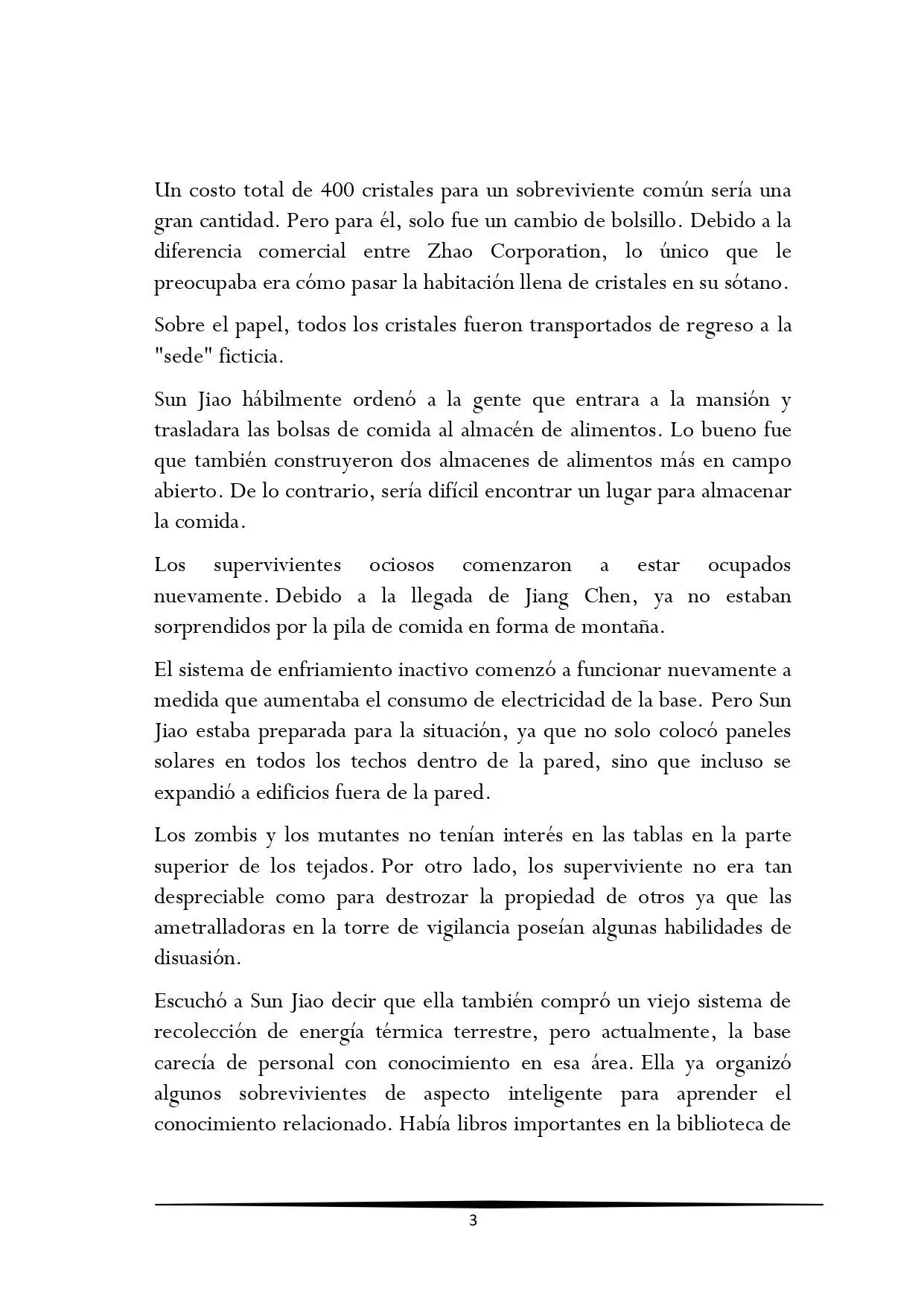 Tengo una Mansion en el mundo Post-apocaliptico (Novela) - Capítulo 82 - Página 3 - LectorTMOo