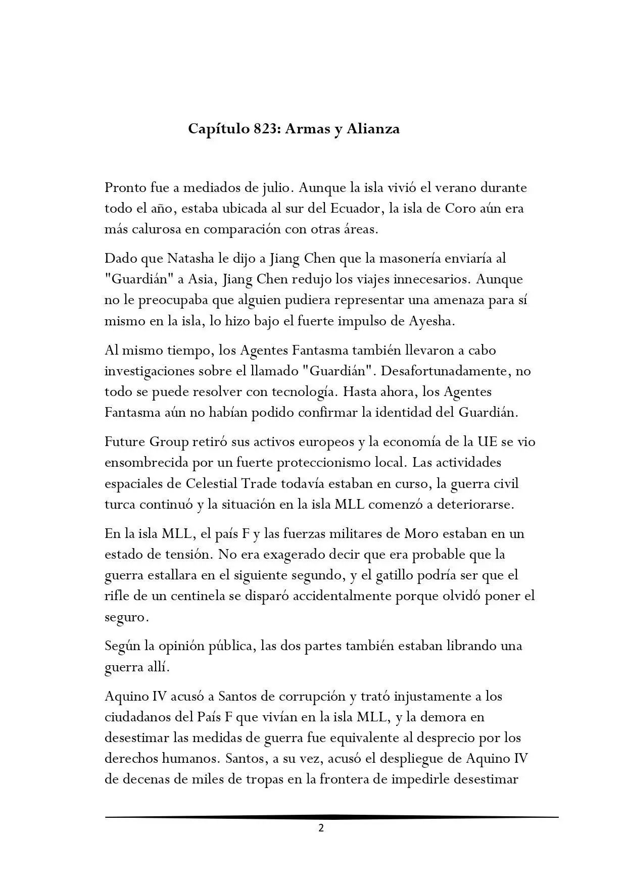 Tengo una Mansion en el mundo Post-apocaliptico (Novela) - Capítulo 823 - Página 2 - LectorTMOo