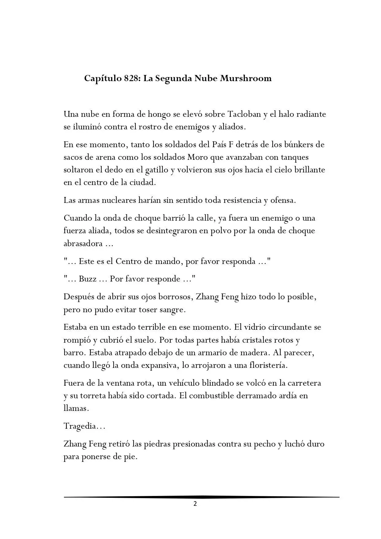 Tengo una Mansion en el mundo Post-apocaliptico (Novela) - Capítulo 828 - Página 2 - LectorTMOo