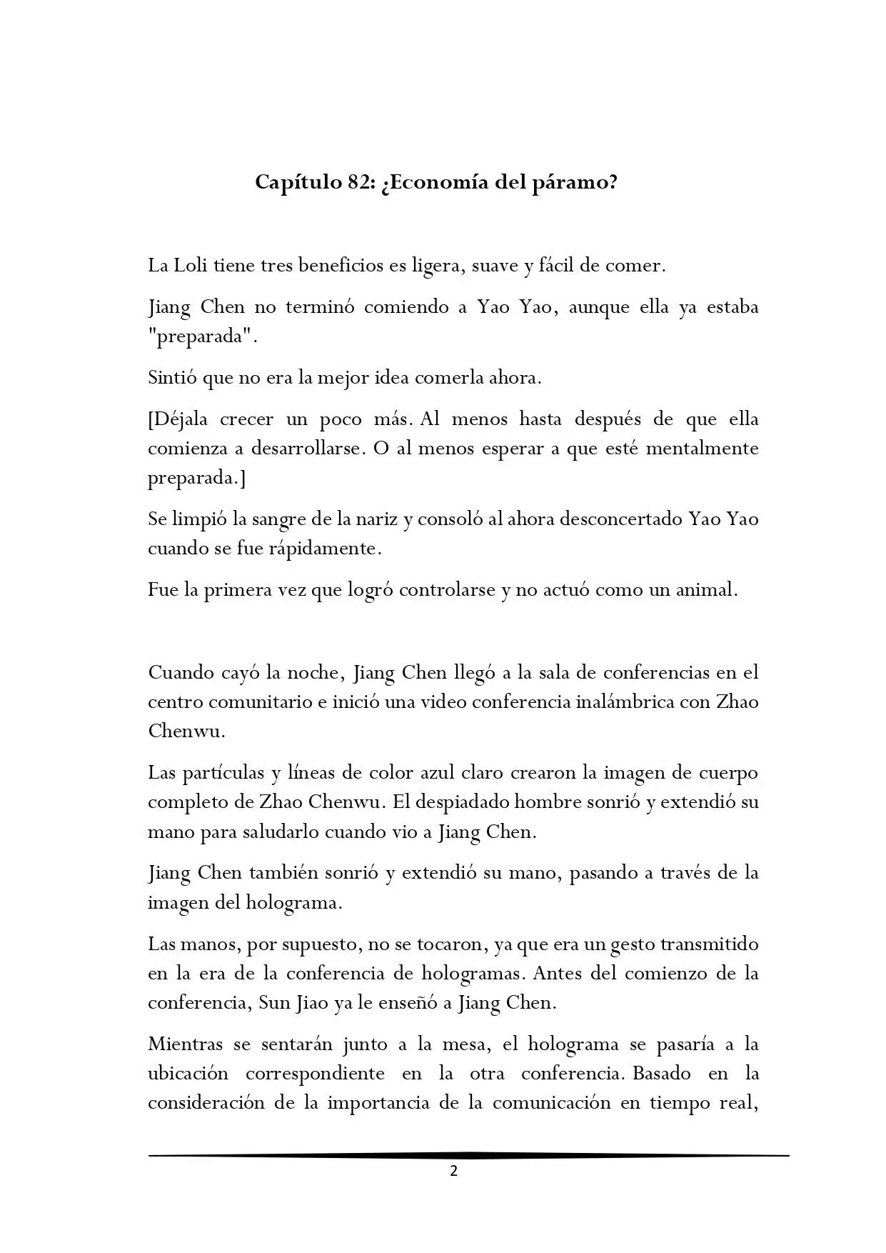 Tengo una Mansion en el mundo Post-apocaliptico (Novela) - Capítulo 83 - Página 2 - LectorTMOo