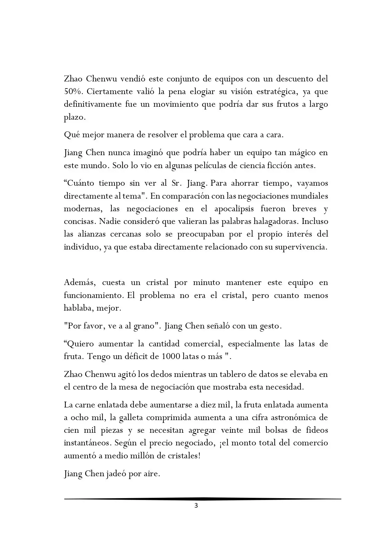 Tengo una Mansion en el mundo Post-apocaliptico (Novela) - Capítulo 83 - Página 3 - LectorTMOo