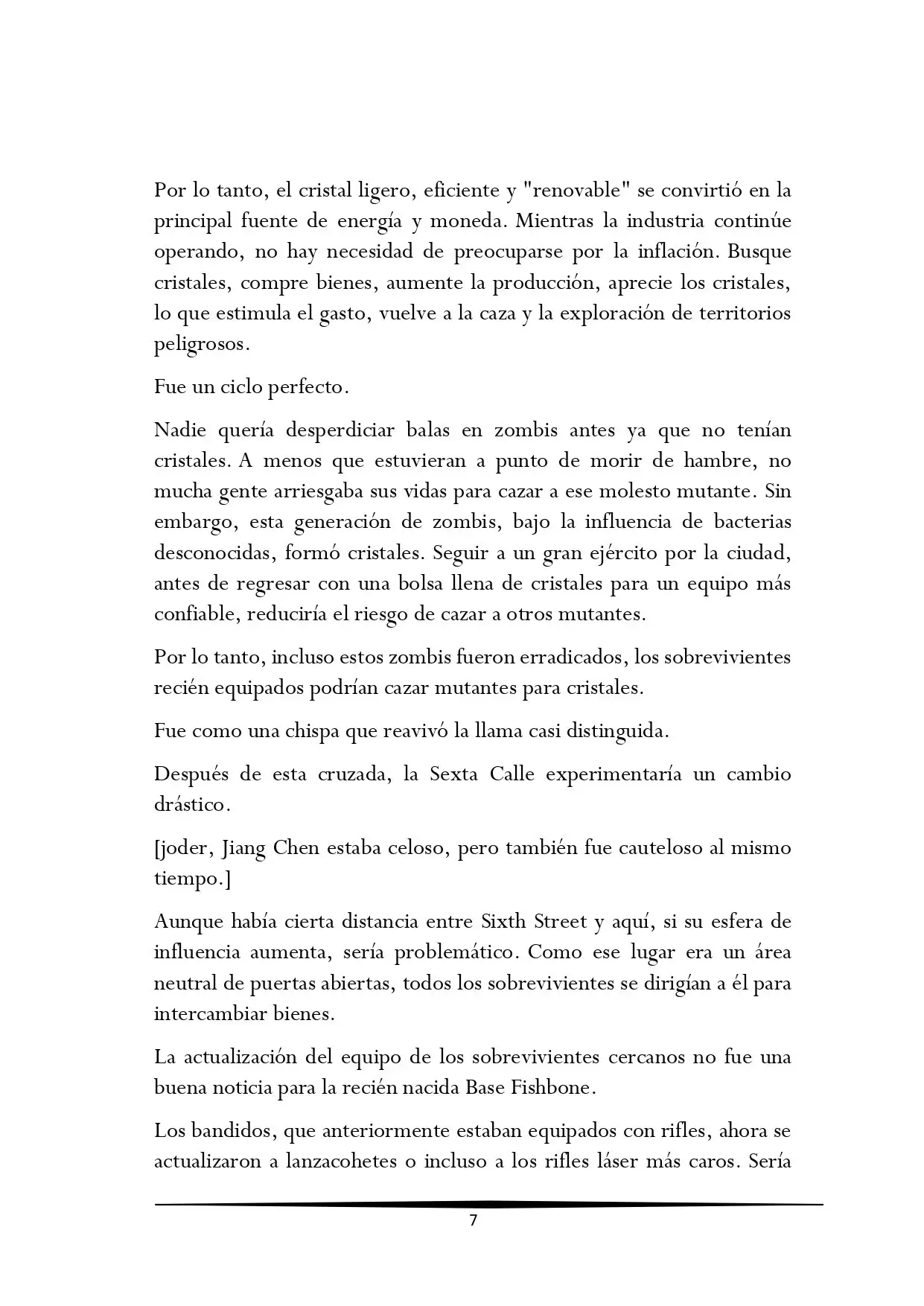 Tengo una Mansion en el mundo Post-apocaliptico (Novela) - Capítulo 83 - Página 7 - LectorTMOo