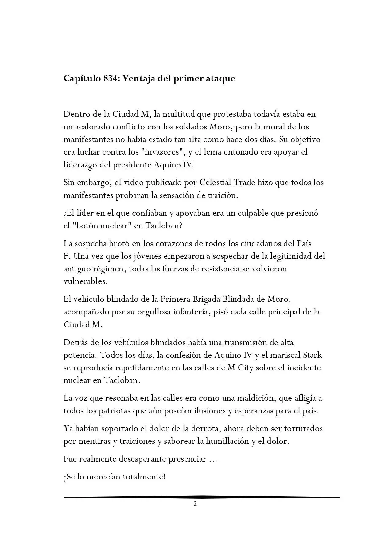 Tengo una Mansion en el mundo Post-apocaliptico (Novela) - Capítulo 834 - Página 2 - LectorTMOo