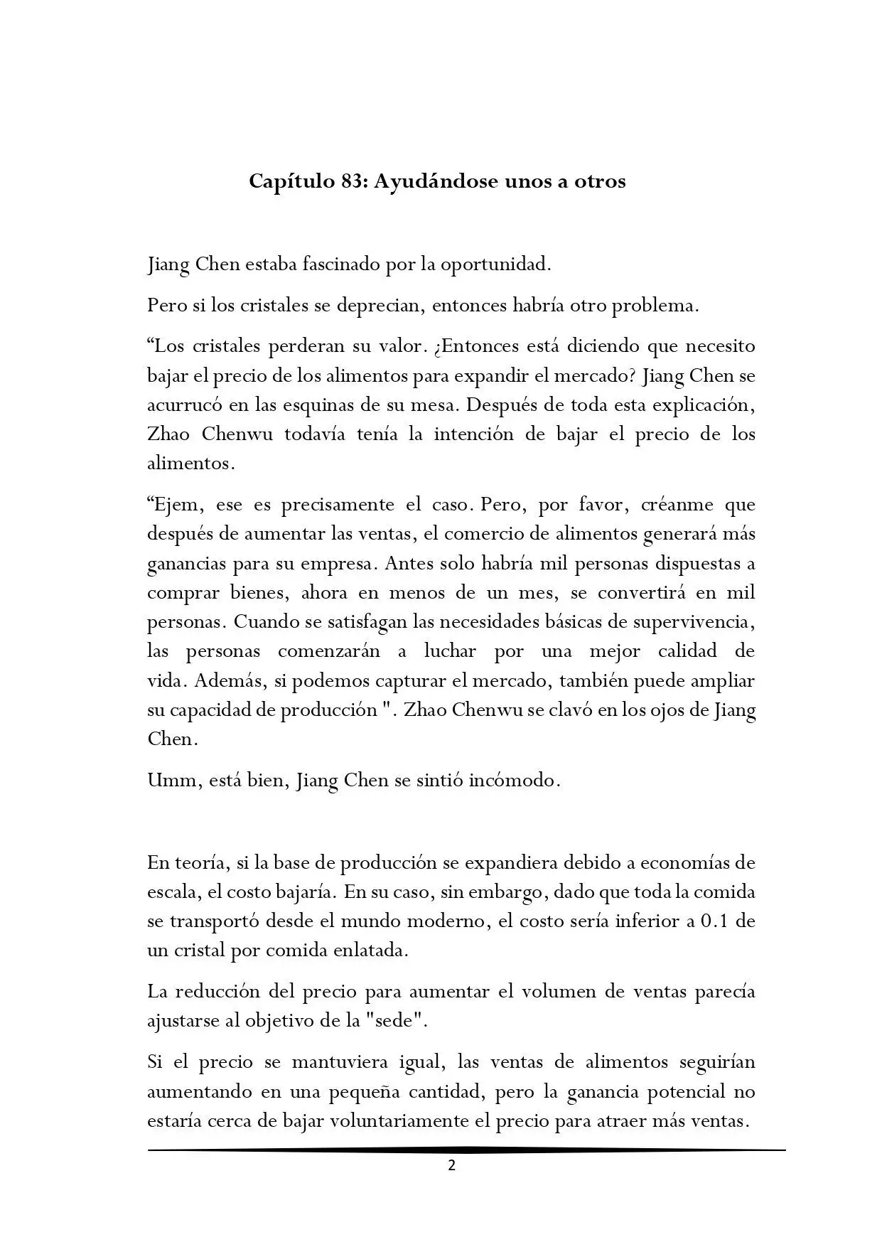 Tengo una Mansion en el mundo Post-apocaliptico (Novela) - Capítulo 84 - Página 2 - LectorTMOo