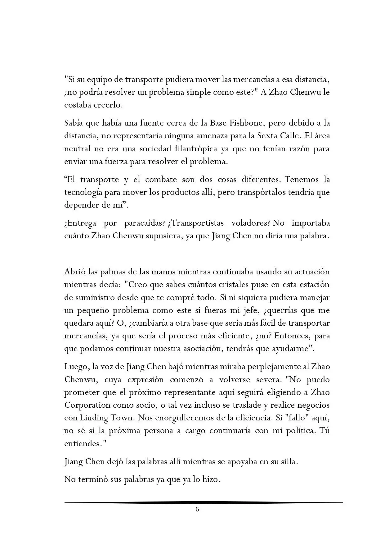 Tengo una Mansion en el mundo Post-apocaliptico (Novela) - Capítulo 84 - Página 6 - LectorTMOo