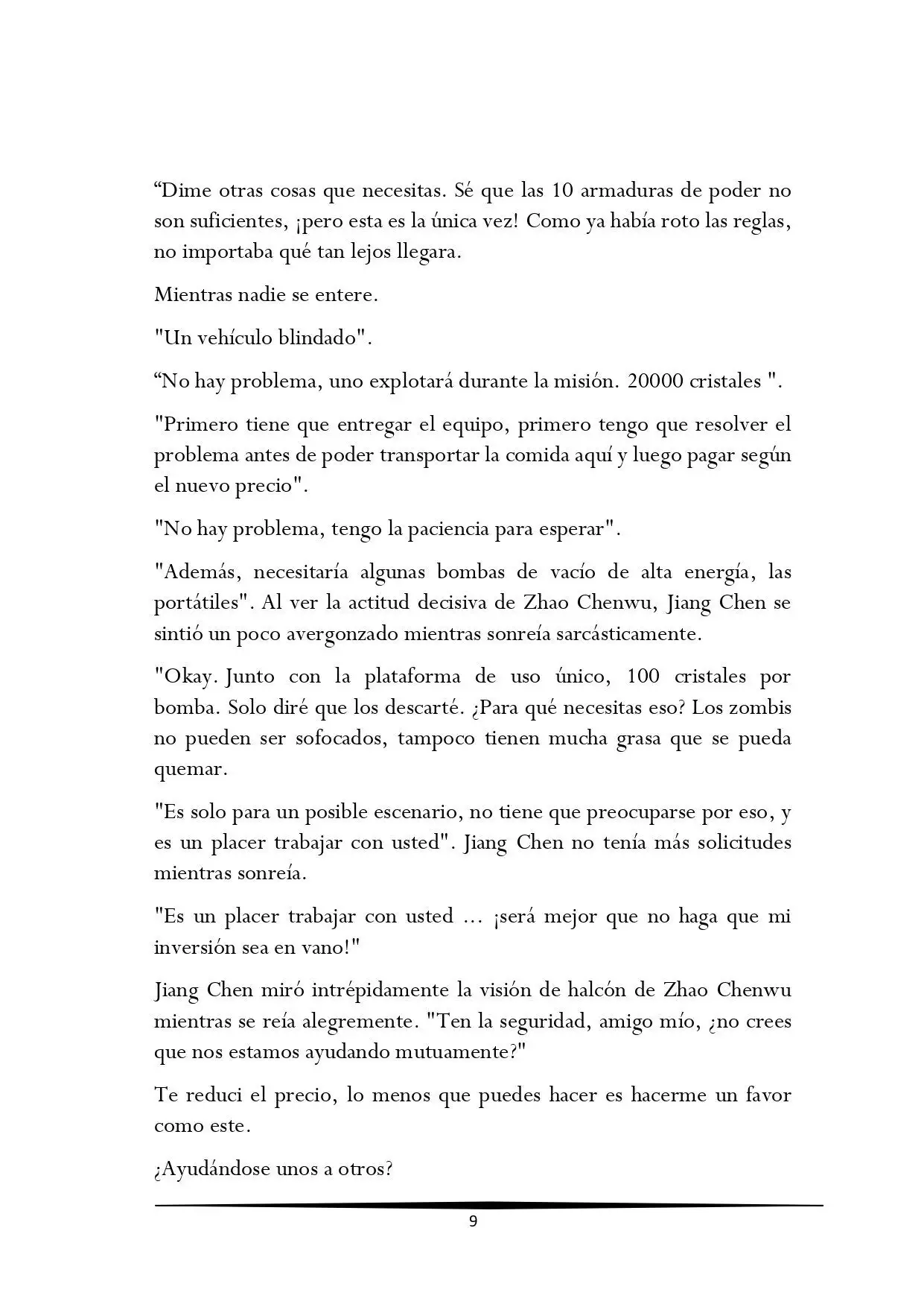 Tengo una Mansion en el mundo Post-apocaliptico (Novela) - Capítulo 84 - Página 9 - LectorTMOo