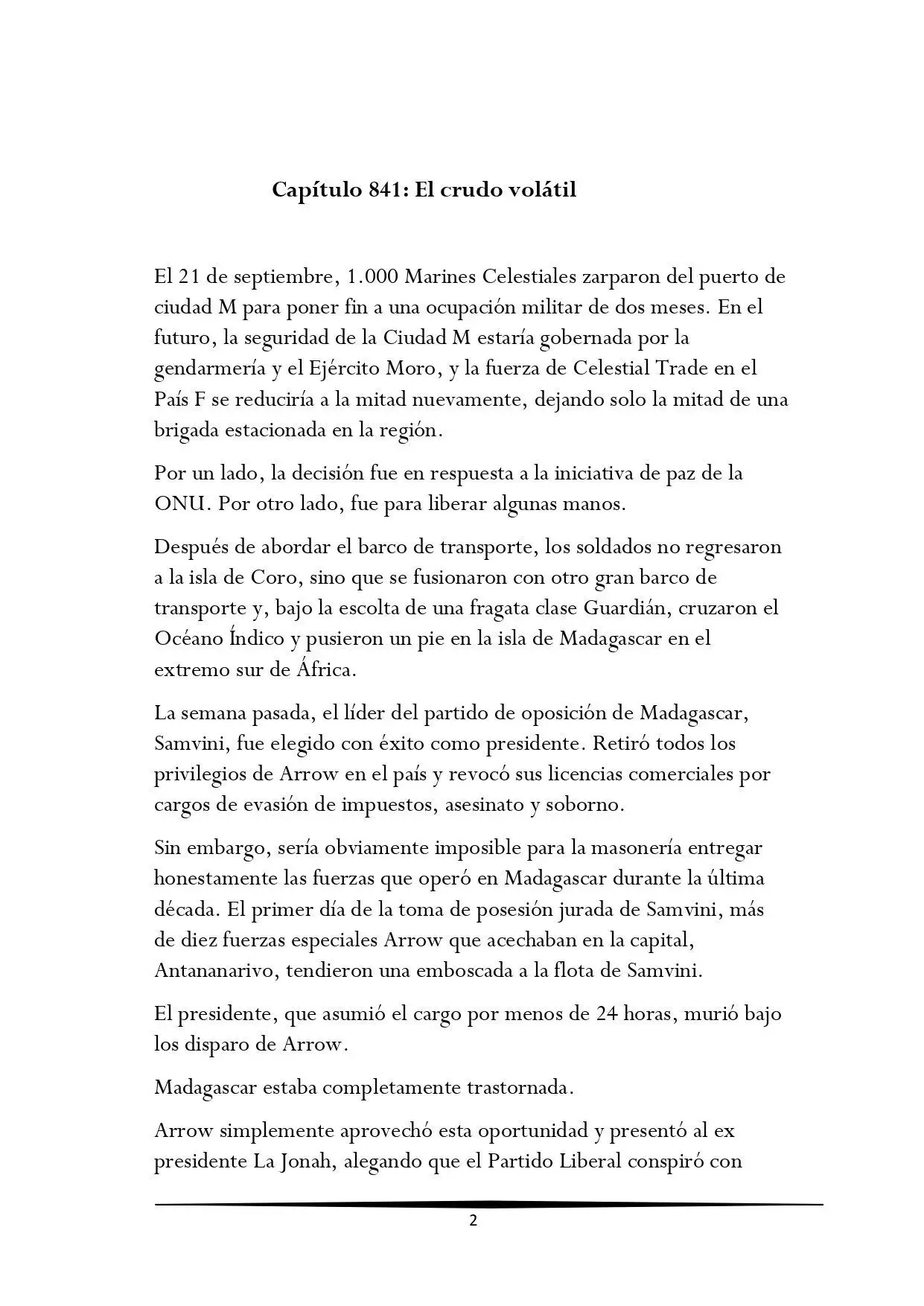 Tengo una Mansion en el mundo Post-apocaliptico (Novela) - Capítulo 841 - Página 2 - LectorTMOo