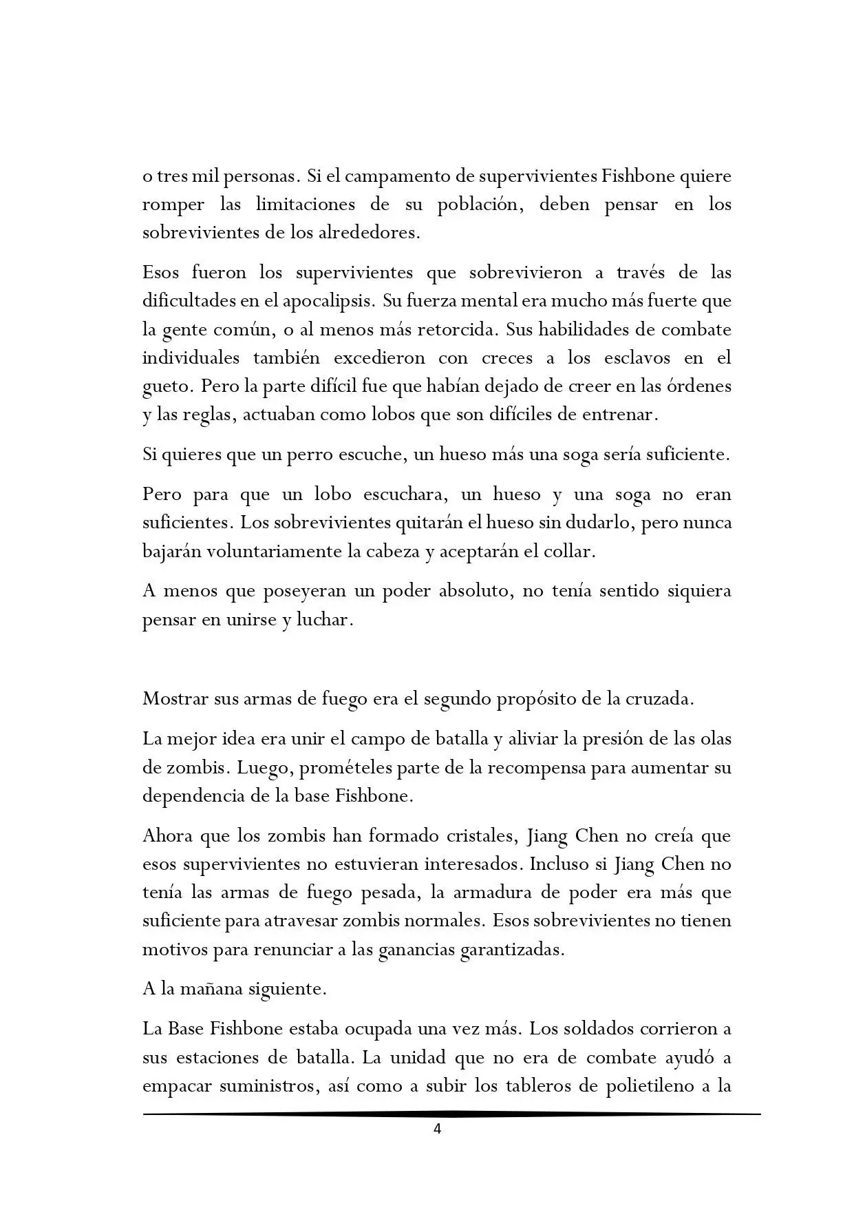 Tengo una Mansion en el mundo Post-apocaliptico (Novela) - Capítulo 85 - Página 4 - LectorTMOo