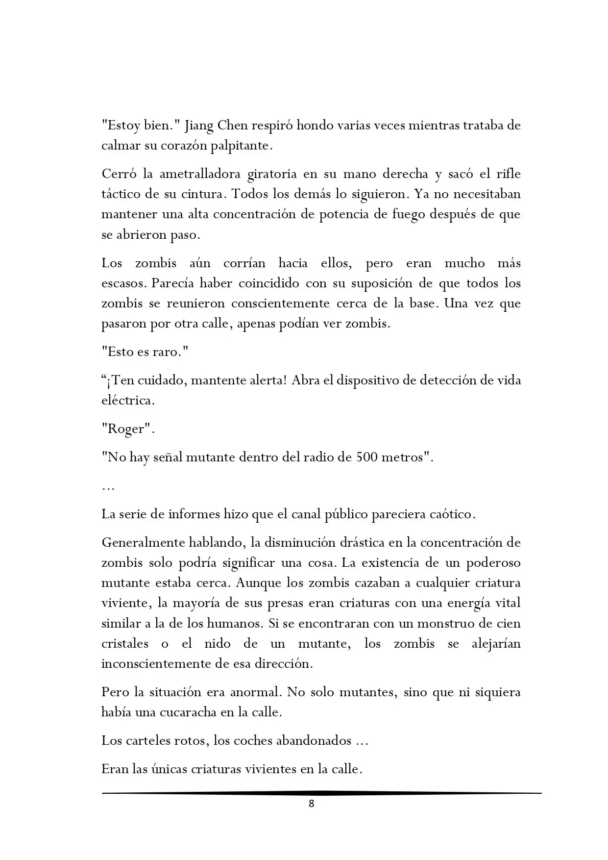 Tengo una Mansion en el mundo Post-apocaliptico (Novela) - Capítulo 85 - Página 8 - LectorTMOo