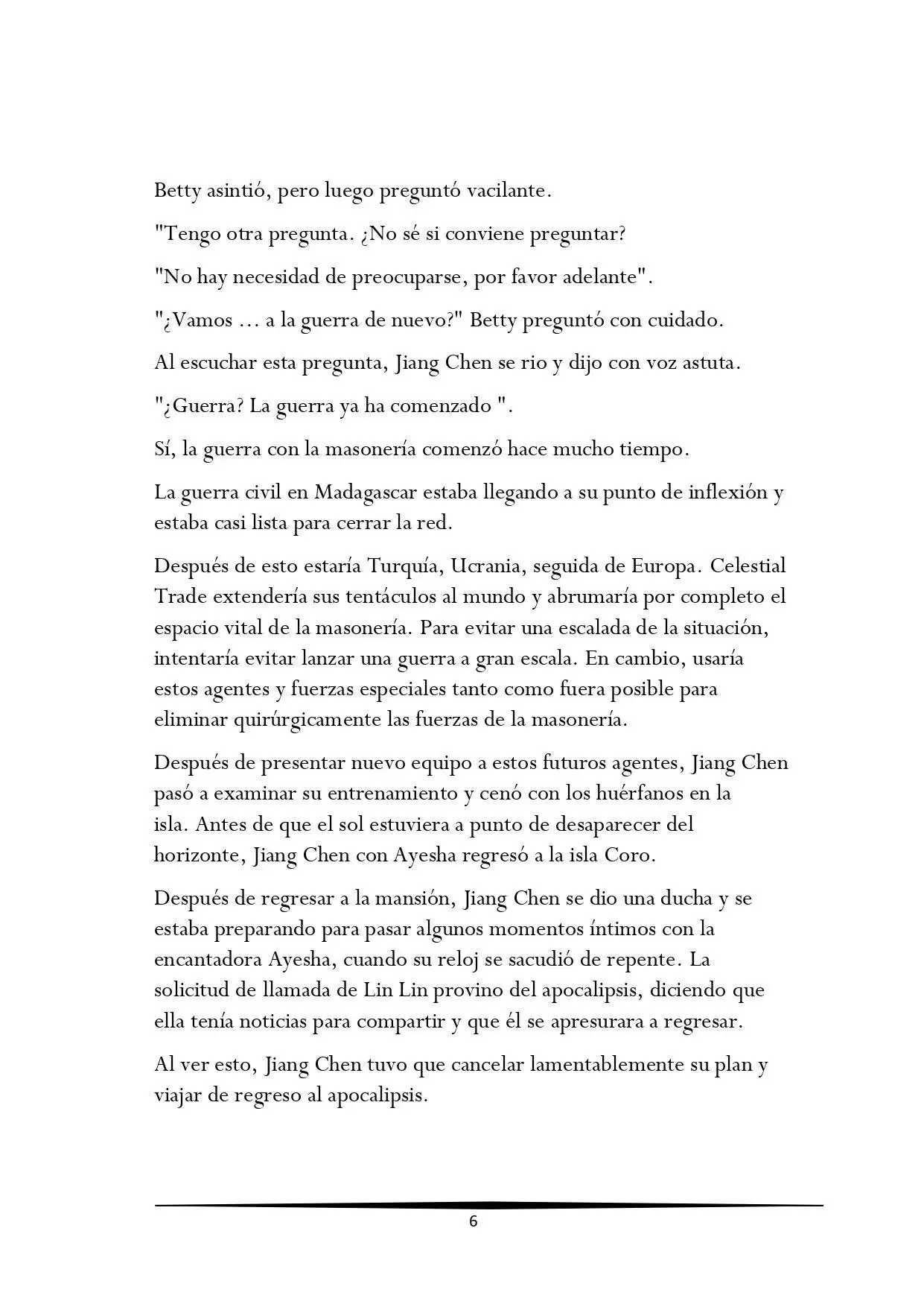 Tengo una Mansion en el mundo Post-apocaliptico (Novela) - Capítulo 852 - Página 6 - LectorTMOo