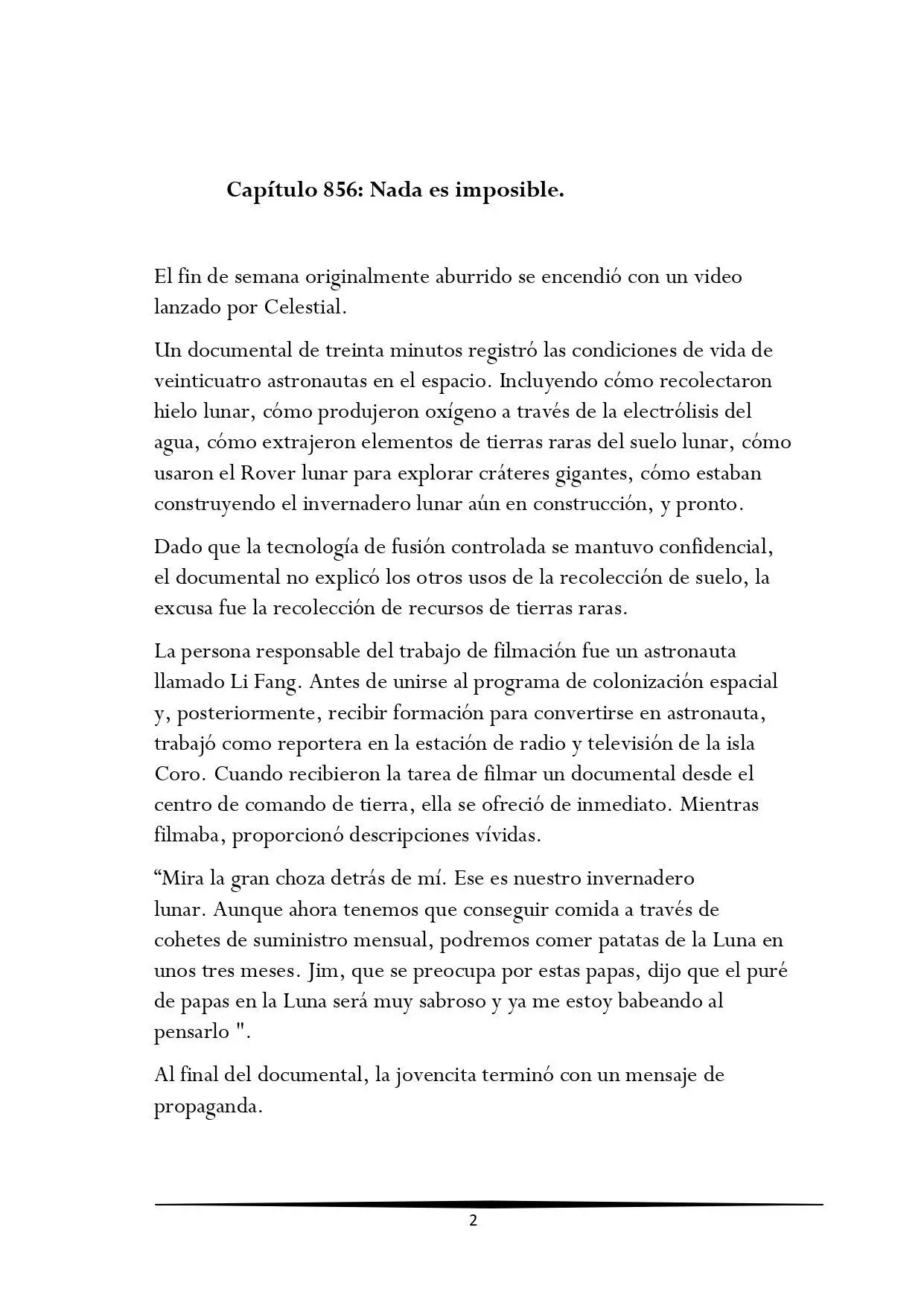 Tengo una Mansion en el mundo Post-apocaliptico (Novela) - Capítulo 856 - Página 2 - LectorTMOo