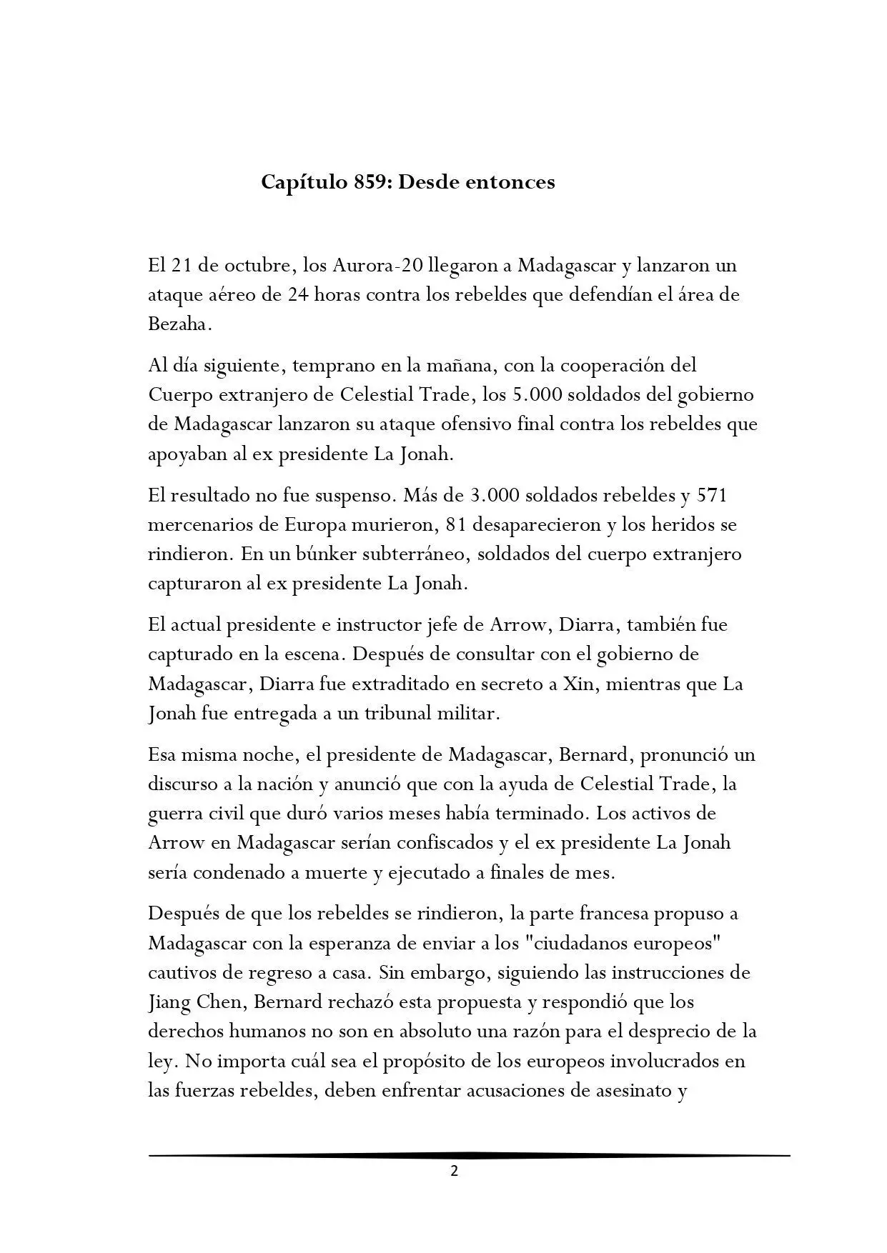Tengo una Mansion en el mundo Post-apocaliptico (Novela) - Capítulo 859 - Página 2 - LectorTMOo