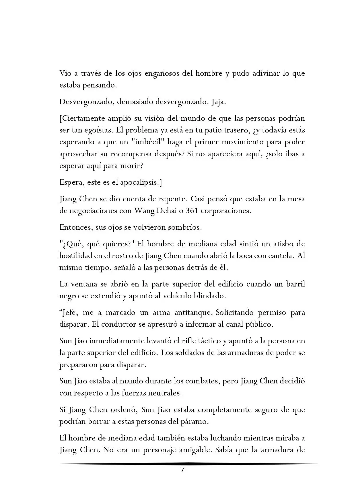 Tengo una Mansion en el mundo Post-apocaliptico (Novela) - Capítulo 86 - Página 7 - LectorTMOo