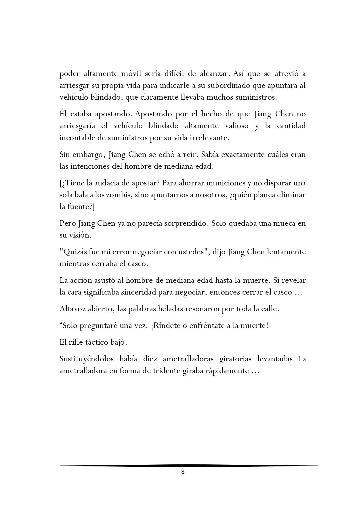 Tengo una Mansion en el mundo Post-apocaliptico (Novela) - Capítulo 86 - Página 8 - LectorTMOo