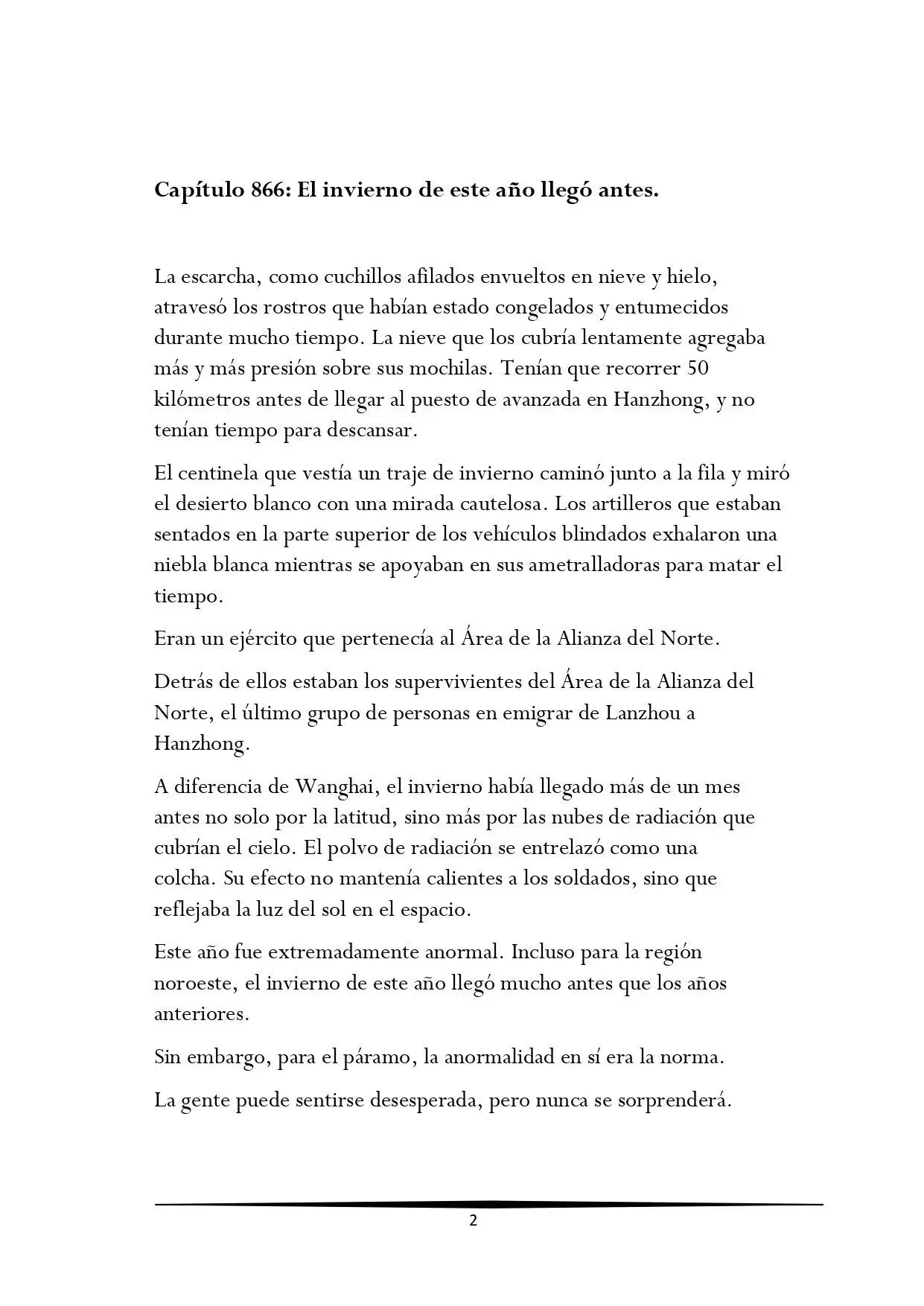 Tengo una Mansion en el mundo Post-apocaliptico (Novela) - Capítulo 866 - Página 2 - LectorTMOo