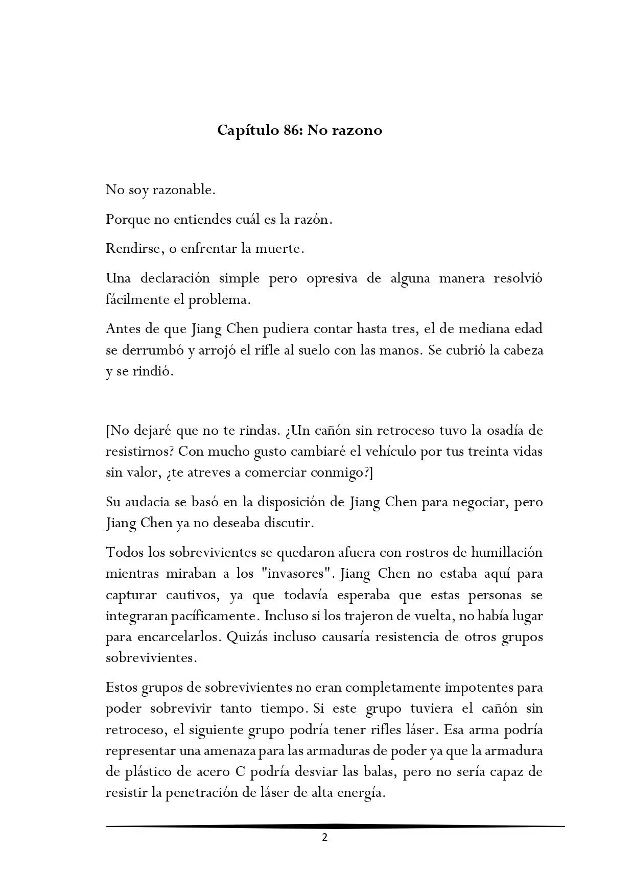 Tengo una Mansion en el mundo Post-apocaliptico (Novela) - Capítulo 87 - Página 2 - LectorTMOo