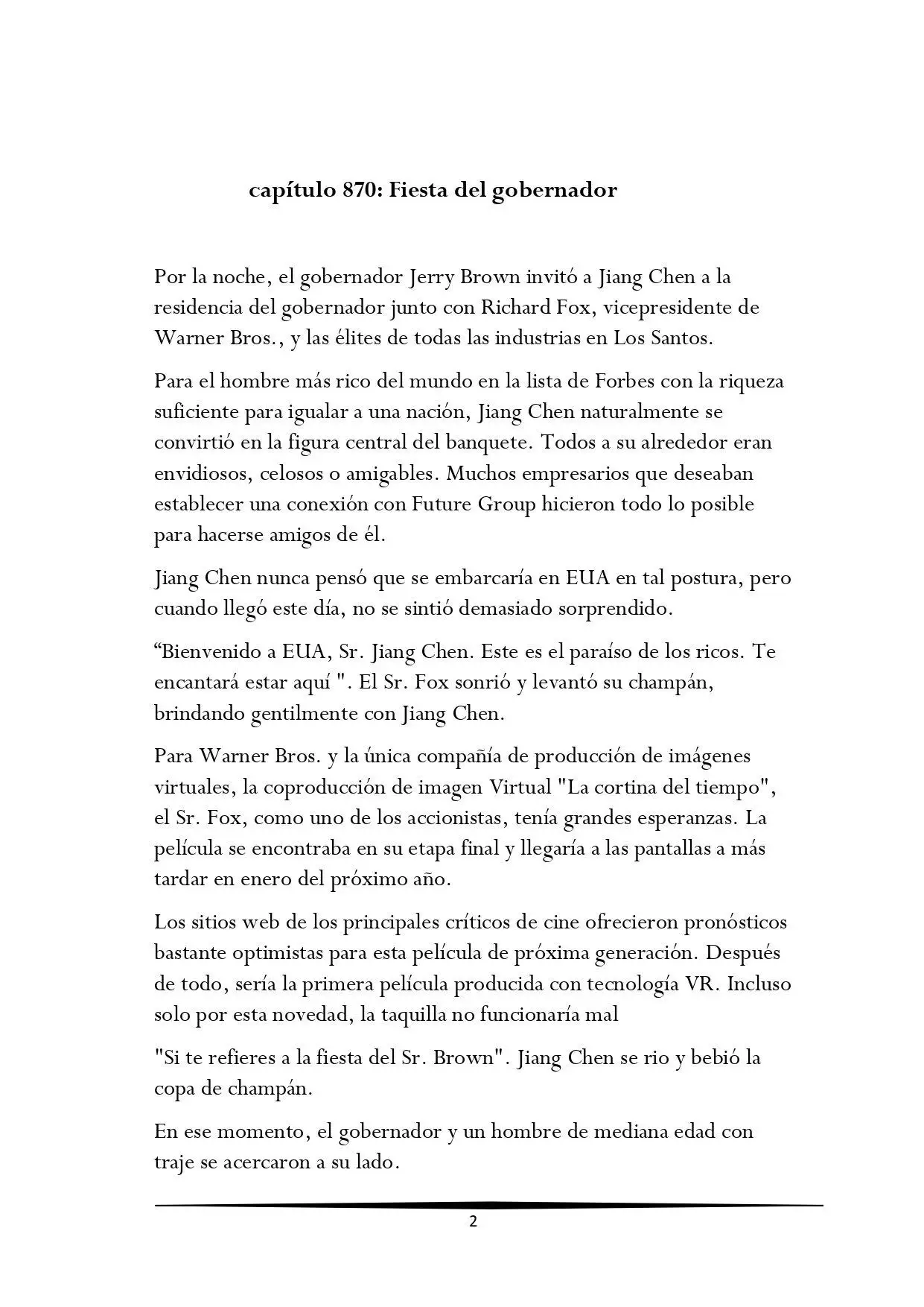 Tengo una Mansion en el mundo Post-apocaliptico (Novela) - Capítulo 870 - Página 2 - LectorTMOo