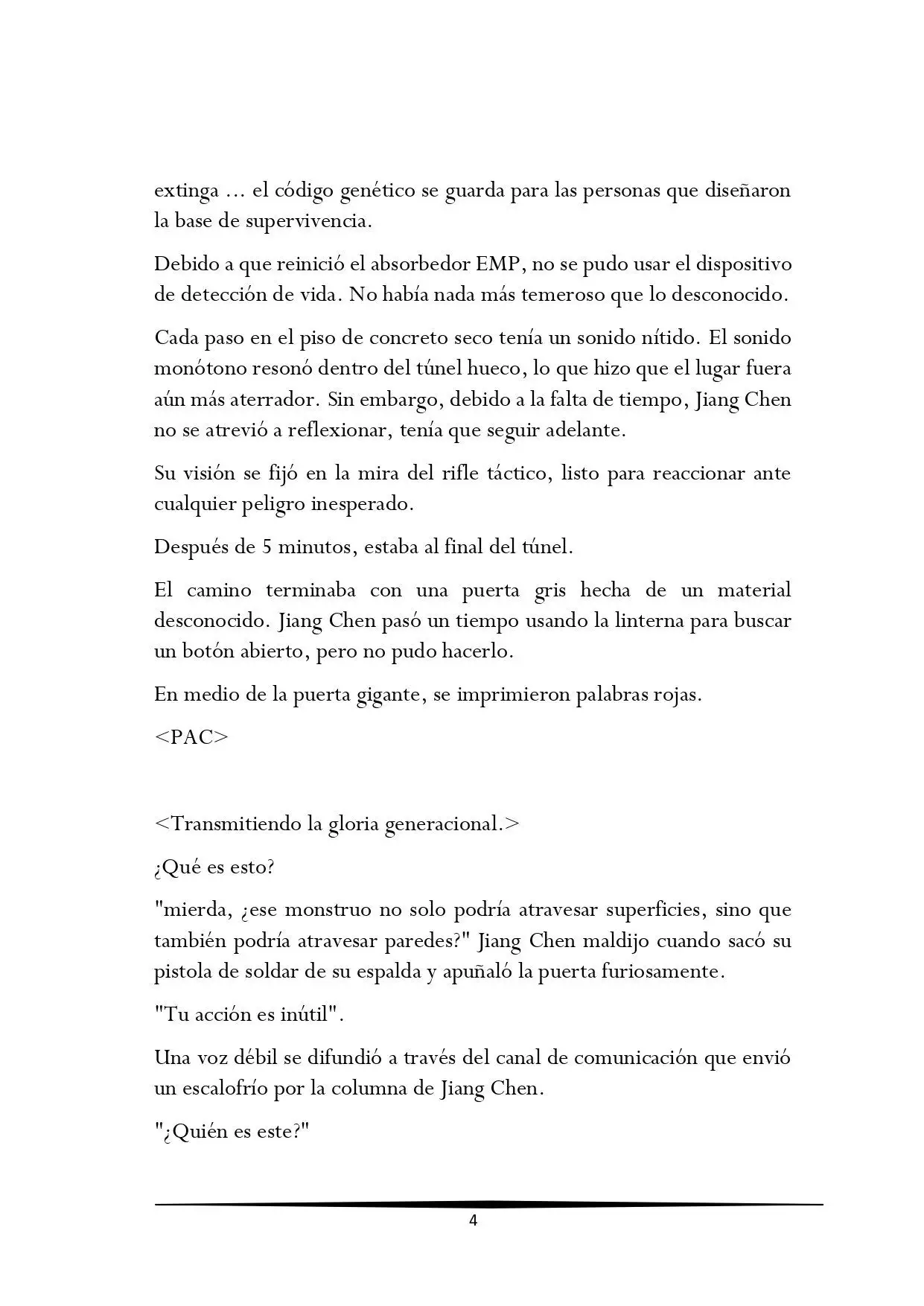 Tengo una Mansion en el mundo Post-apocaliptico (Novela) - Capítulo 89 - Página 4 - LectorTMOo