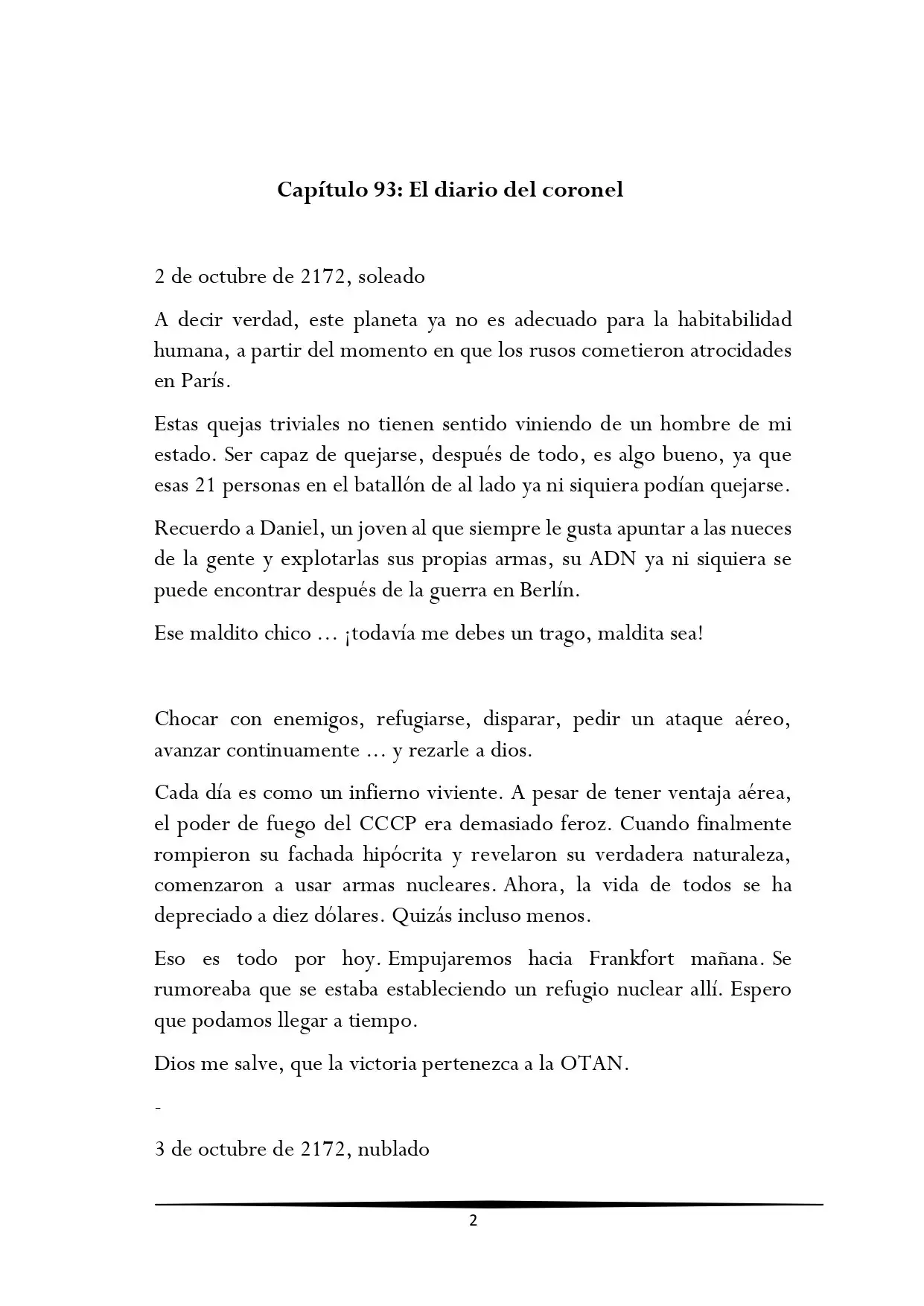Tengo una Mansion en el mundo Post-apocaliptico (Novela) - Capítulo 94 - Página 2 - LectorTMOo